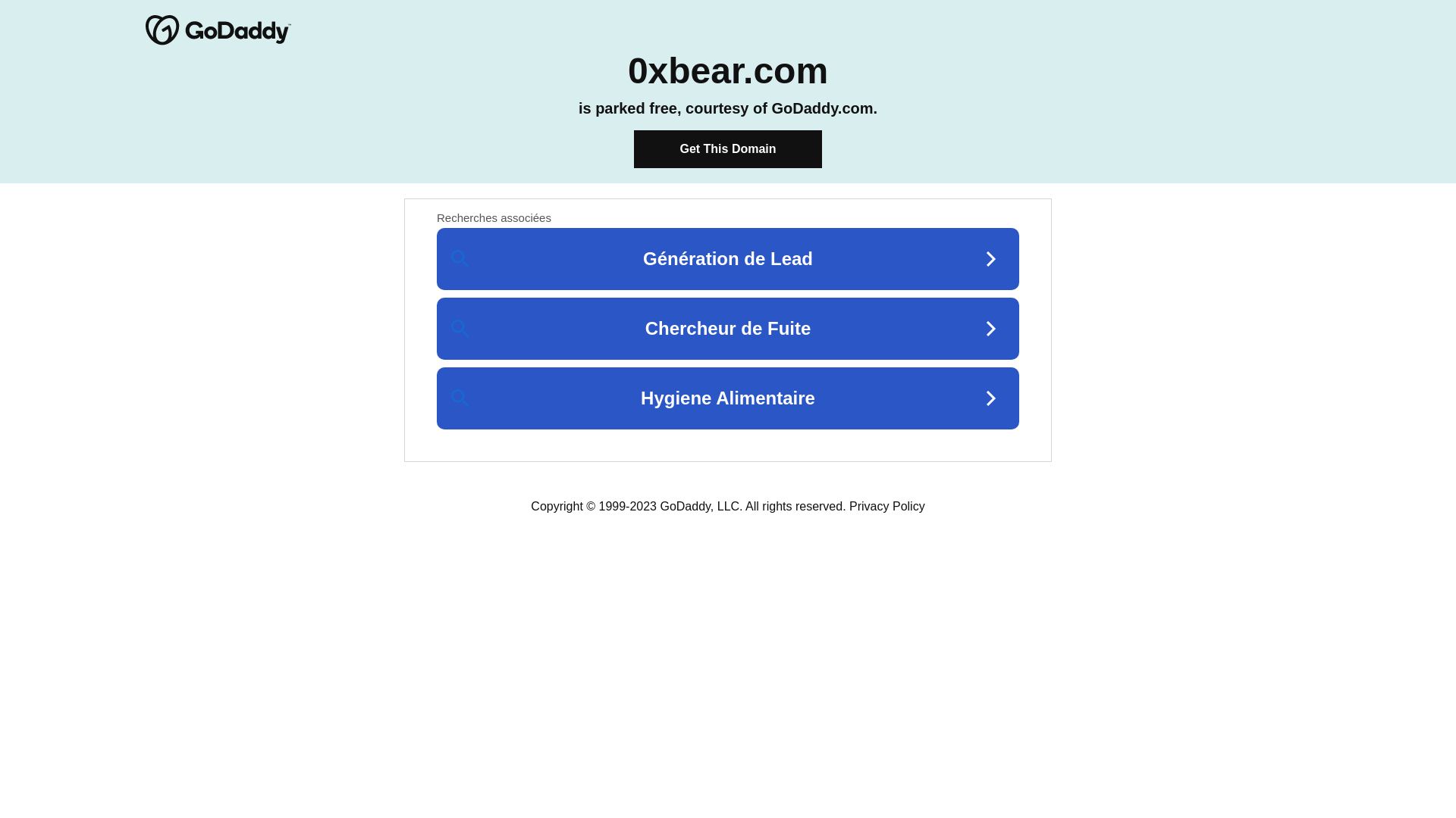 Stato del sito web 0xbear.com è   ONLINE