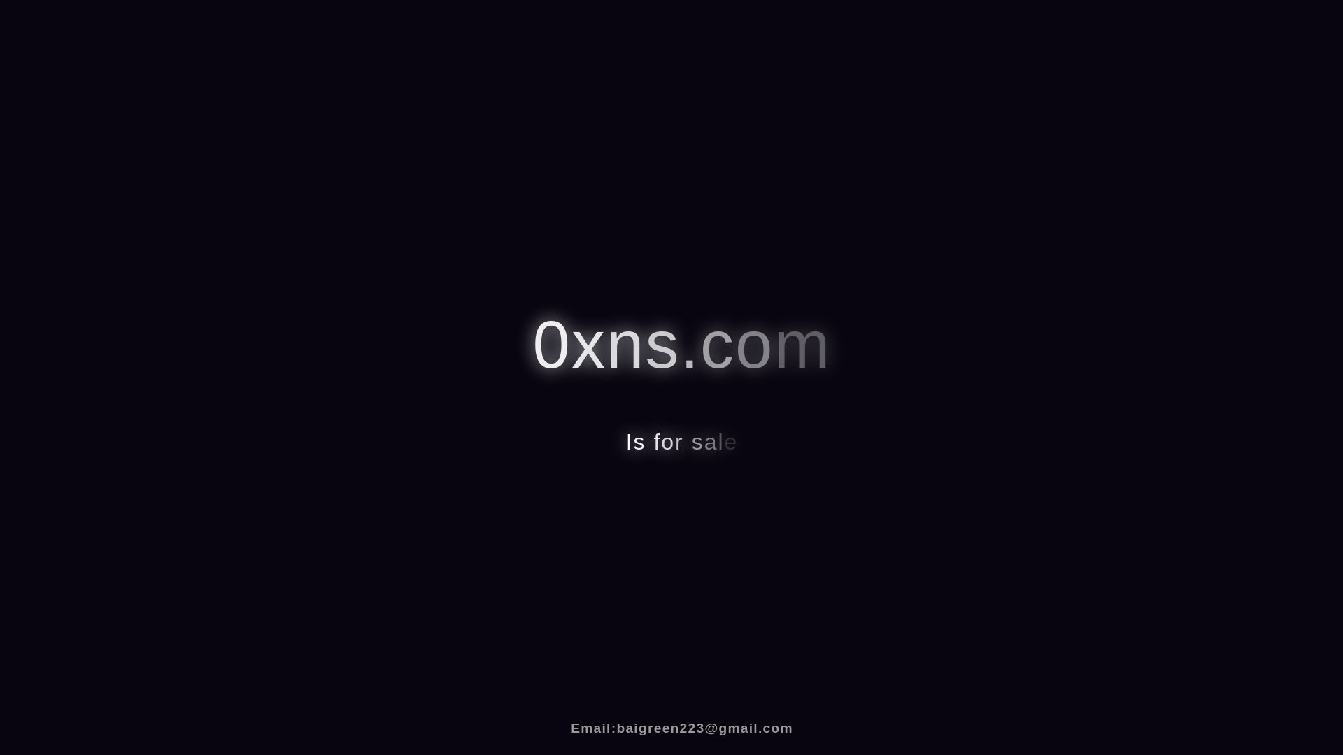 Stato del sito web 0xns.com è   ONLINE