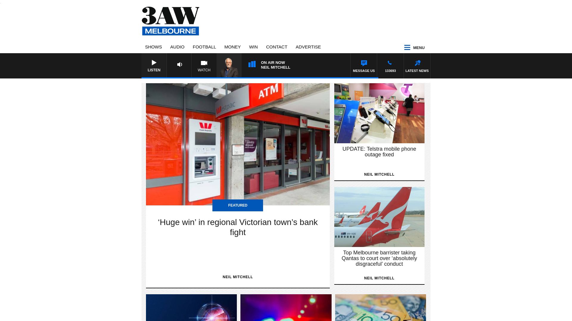 Stato del sito web 3aw.com.au è   ONLINE