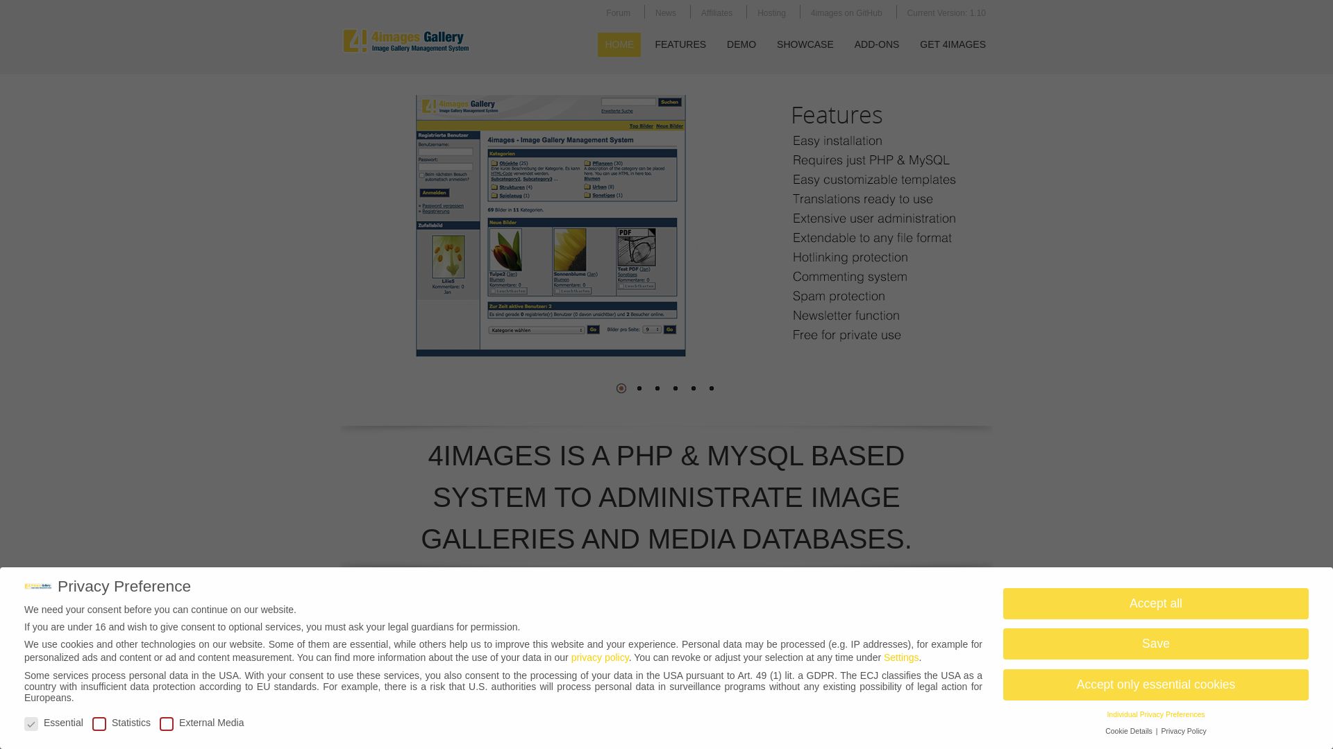 Stato del sito web 4homepages.de è   ONLINE