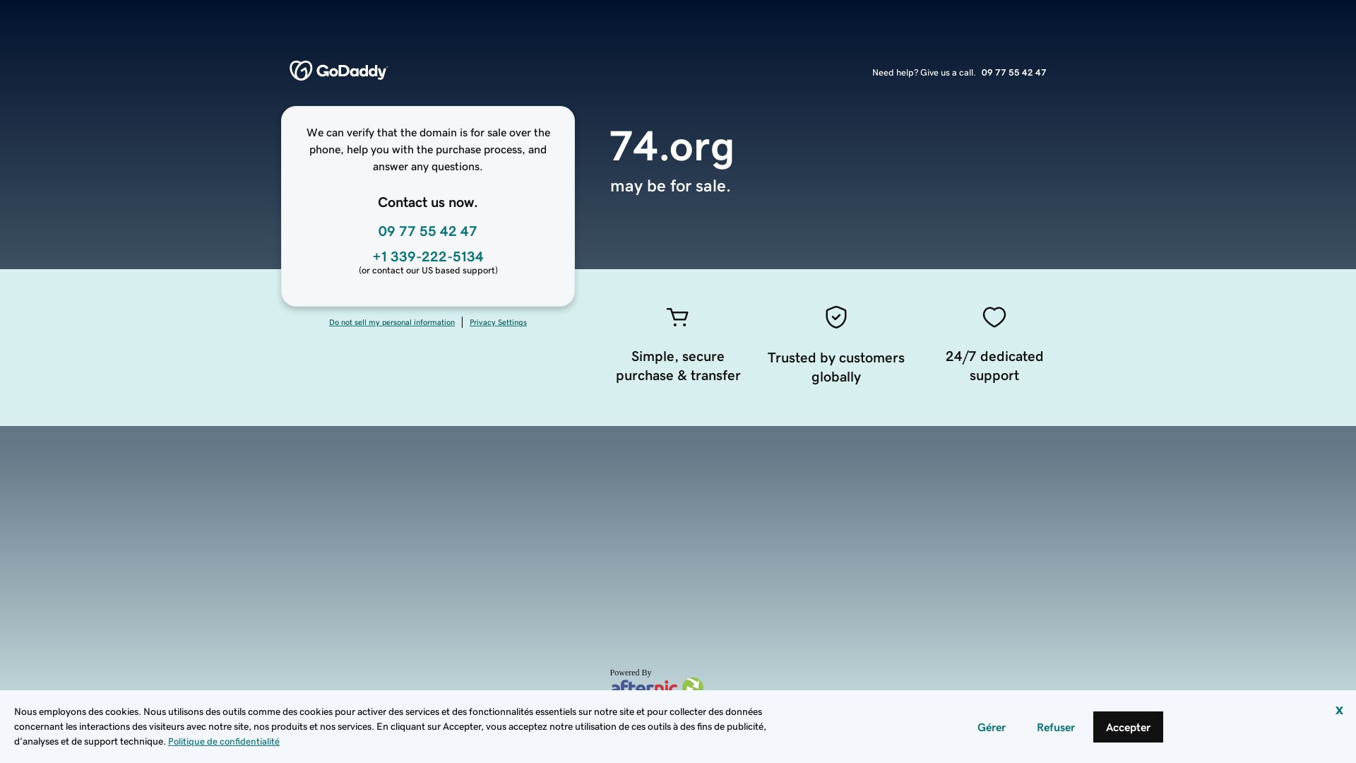Stato del sito web 74.org è   ONLINE