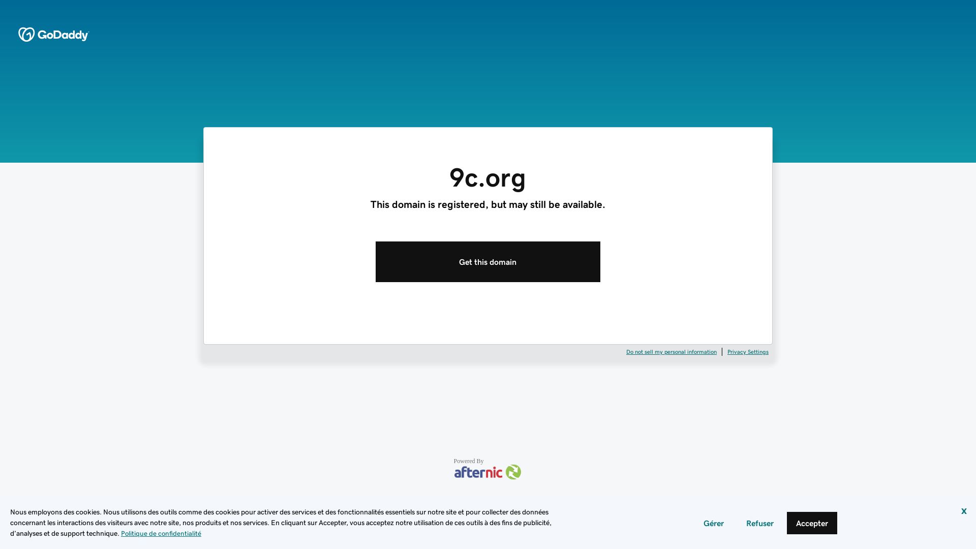 Stato del sito web 9c.org è   ONLINE