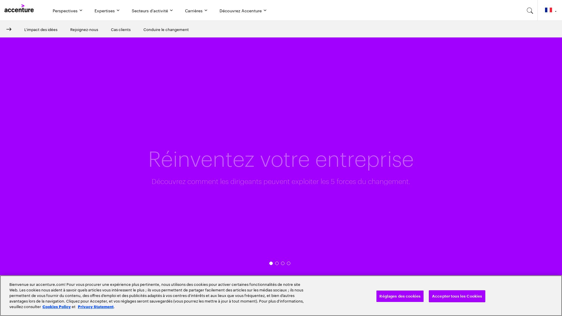 Stato del sito web accenture.com è   ONLINE
