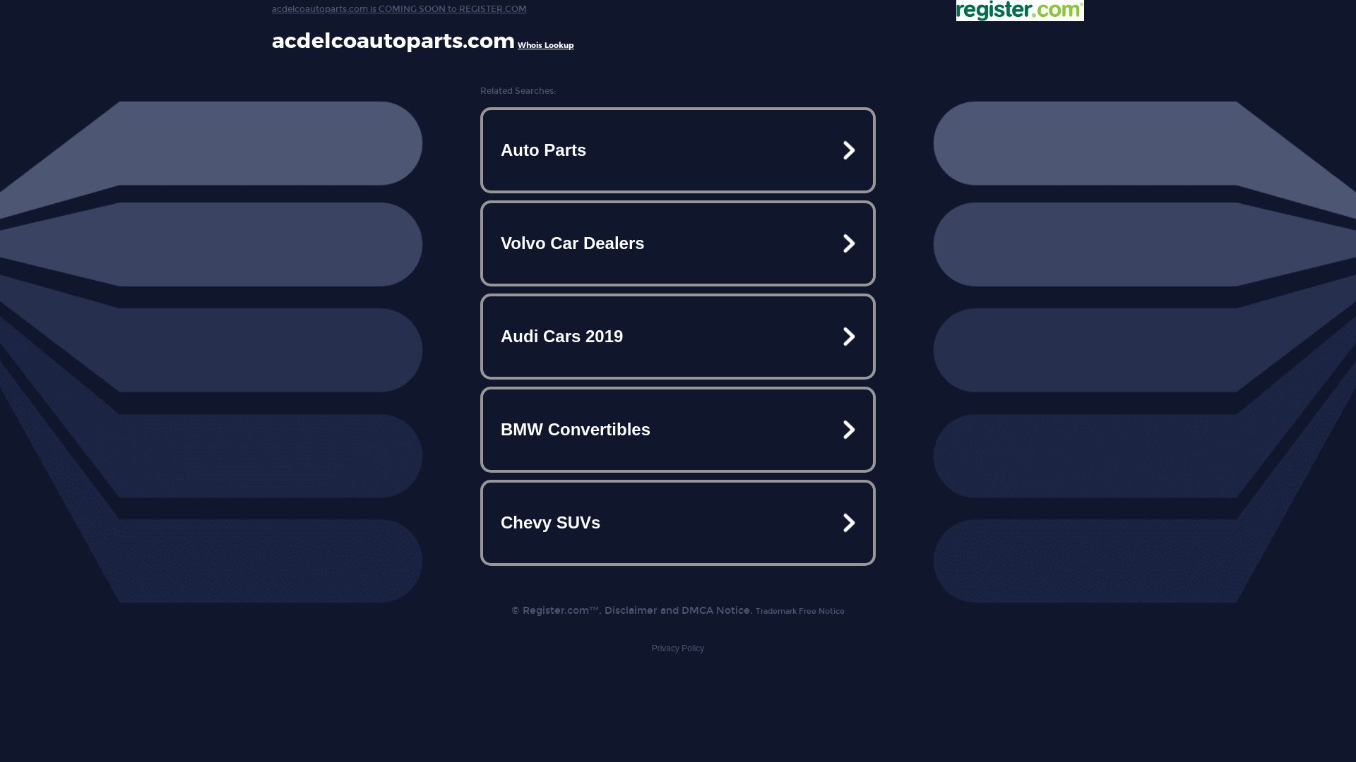 Stato del sito web acdelcoautoparts.com è   ONLINE