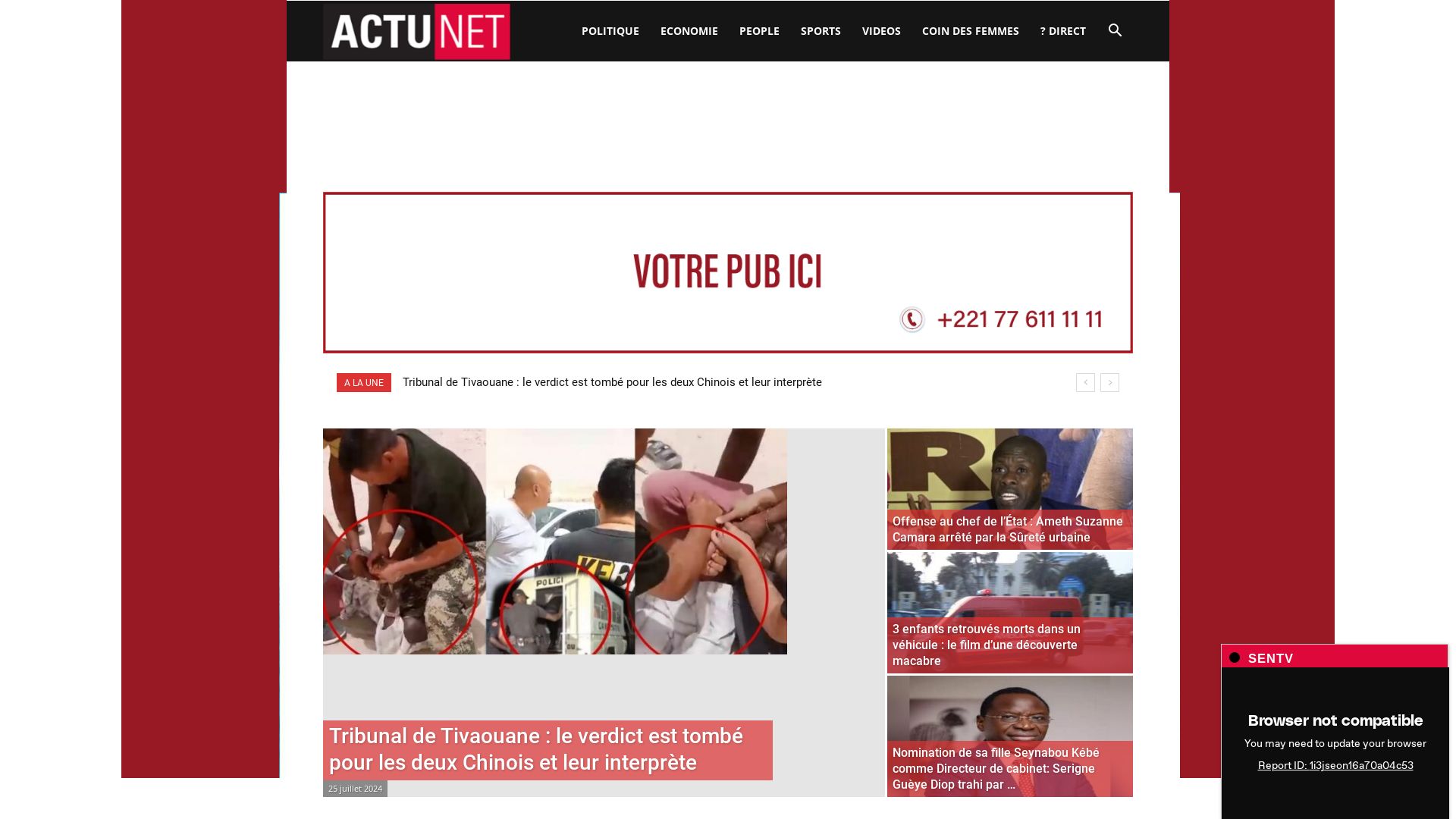 Stato del sito web actunet.net è   ONLINE