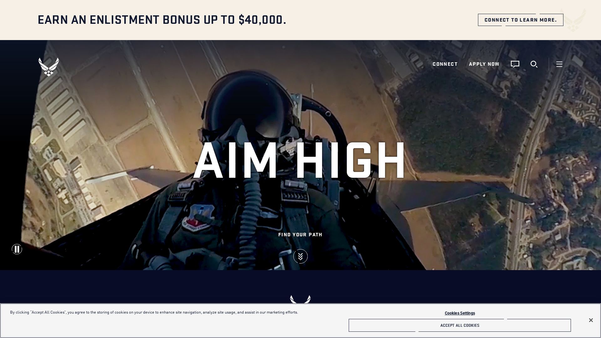 Stato del sito web airforce.com è   ONLINE