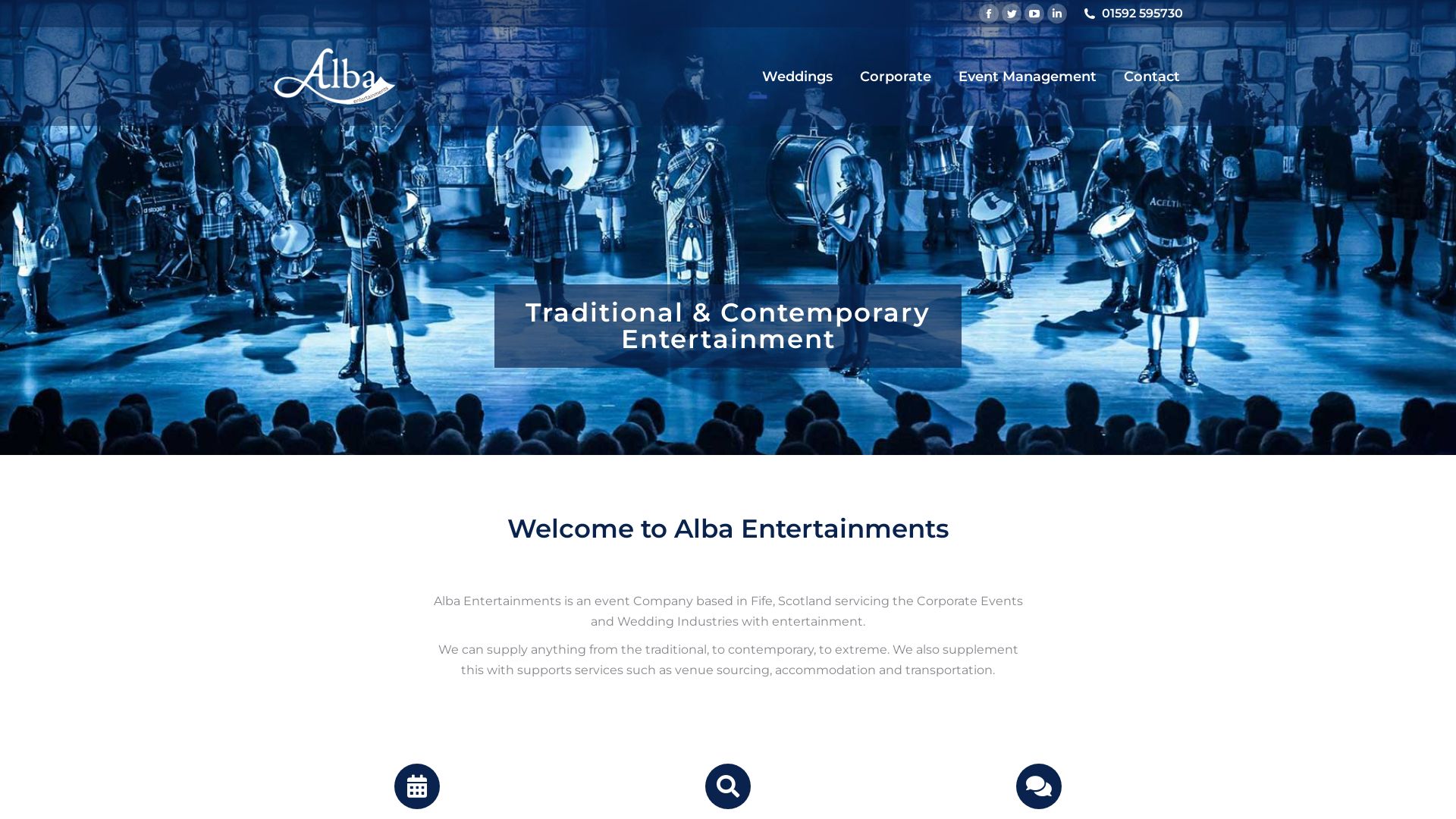 Stato del sito web albaentertainments.co.uk è   ONLINE
