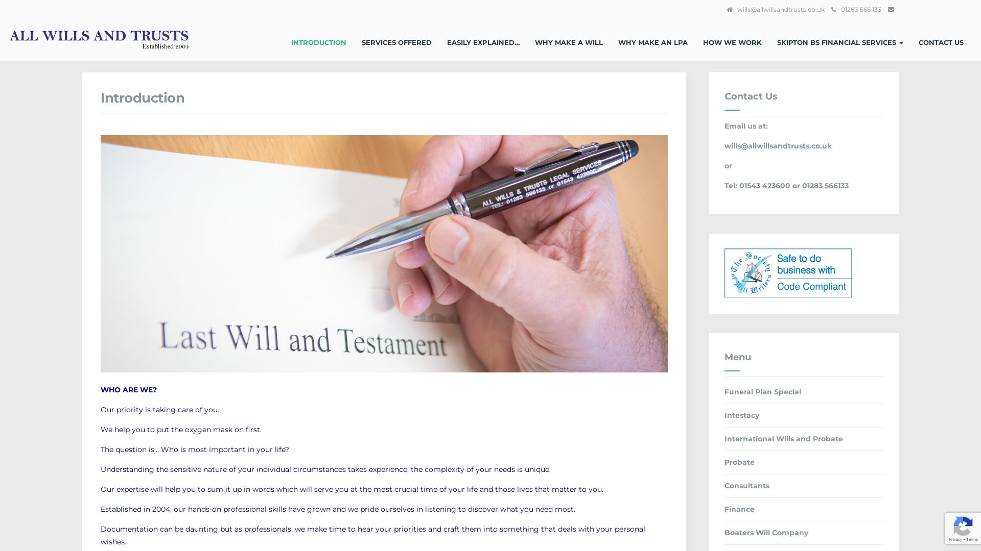 Stato del sito web allwillsandtrusts.co.uk è   ONLINE