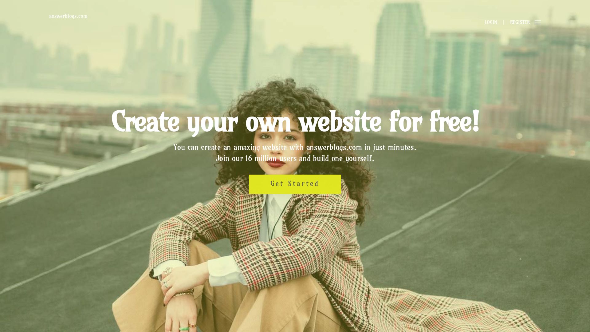 Stato del sito web answerblogs.com è   ONLINE