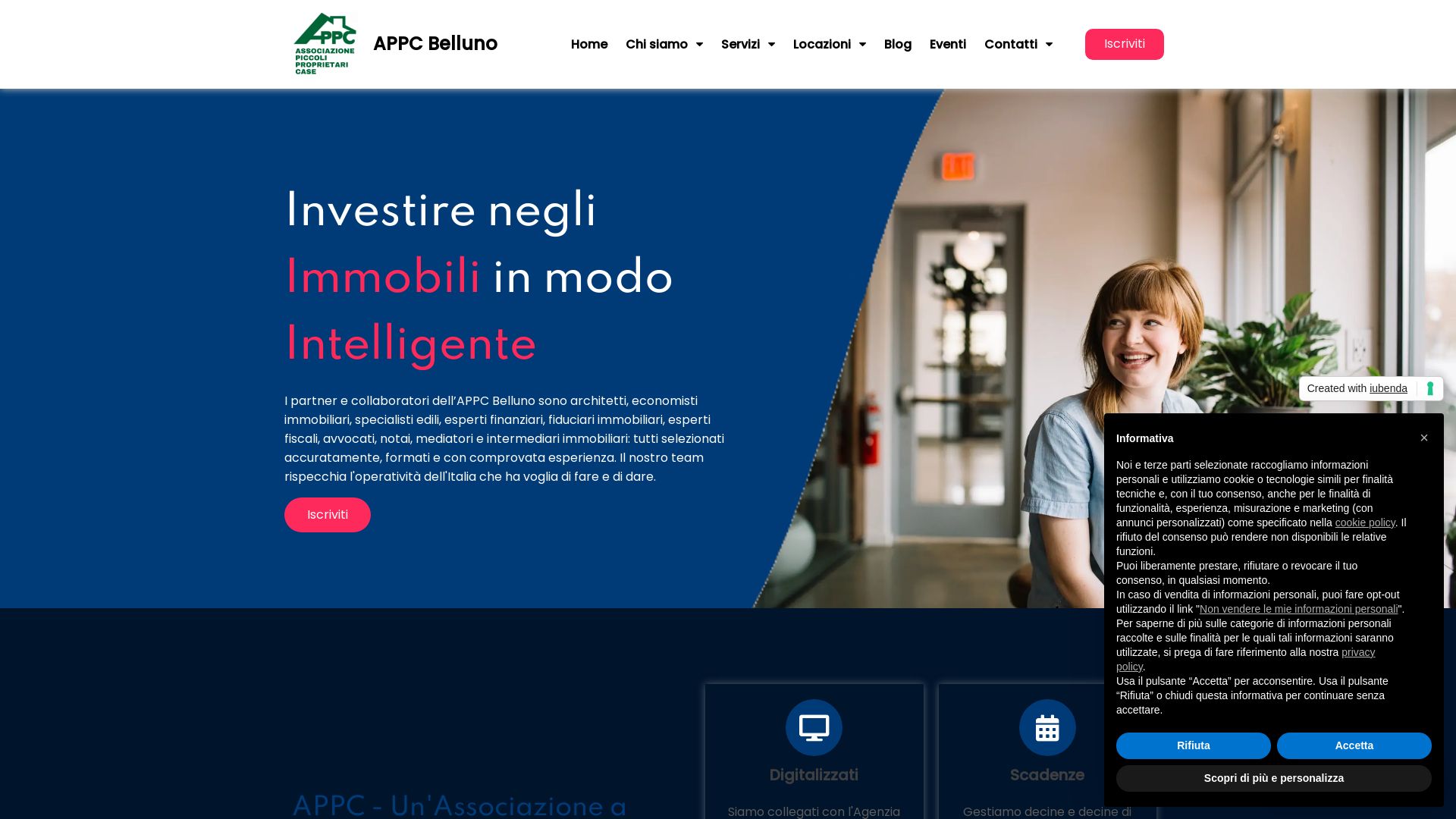 Stato del sito web appcbelluno.it è   ONLINE