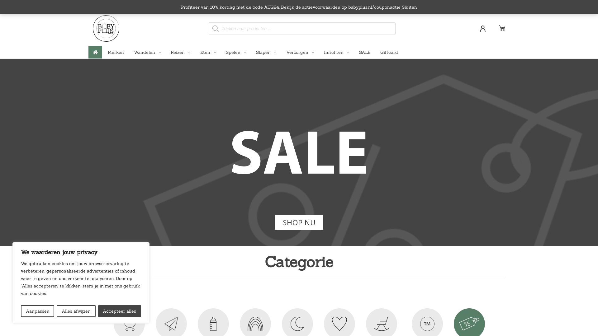Stato del sito web babyplus.nl è   ONLINE