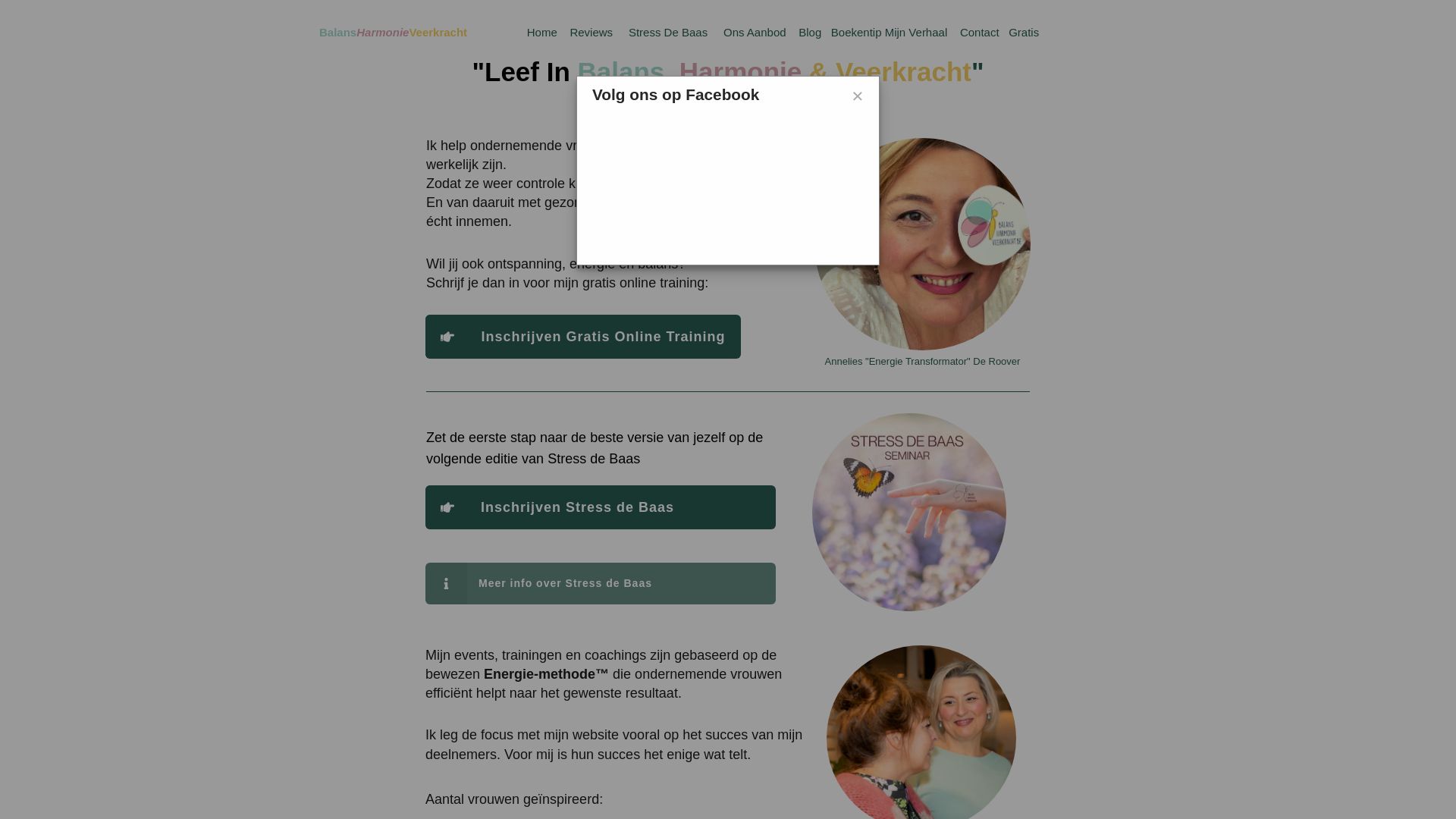 Stato del sito web balansharmonieveerkracht.be è   ONLINE