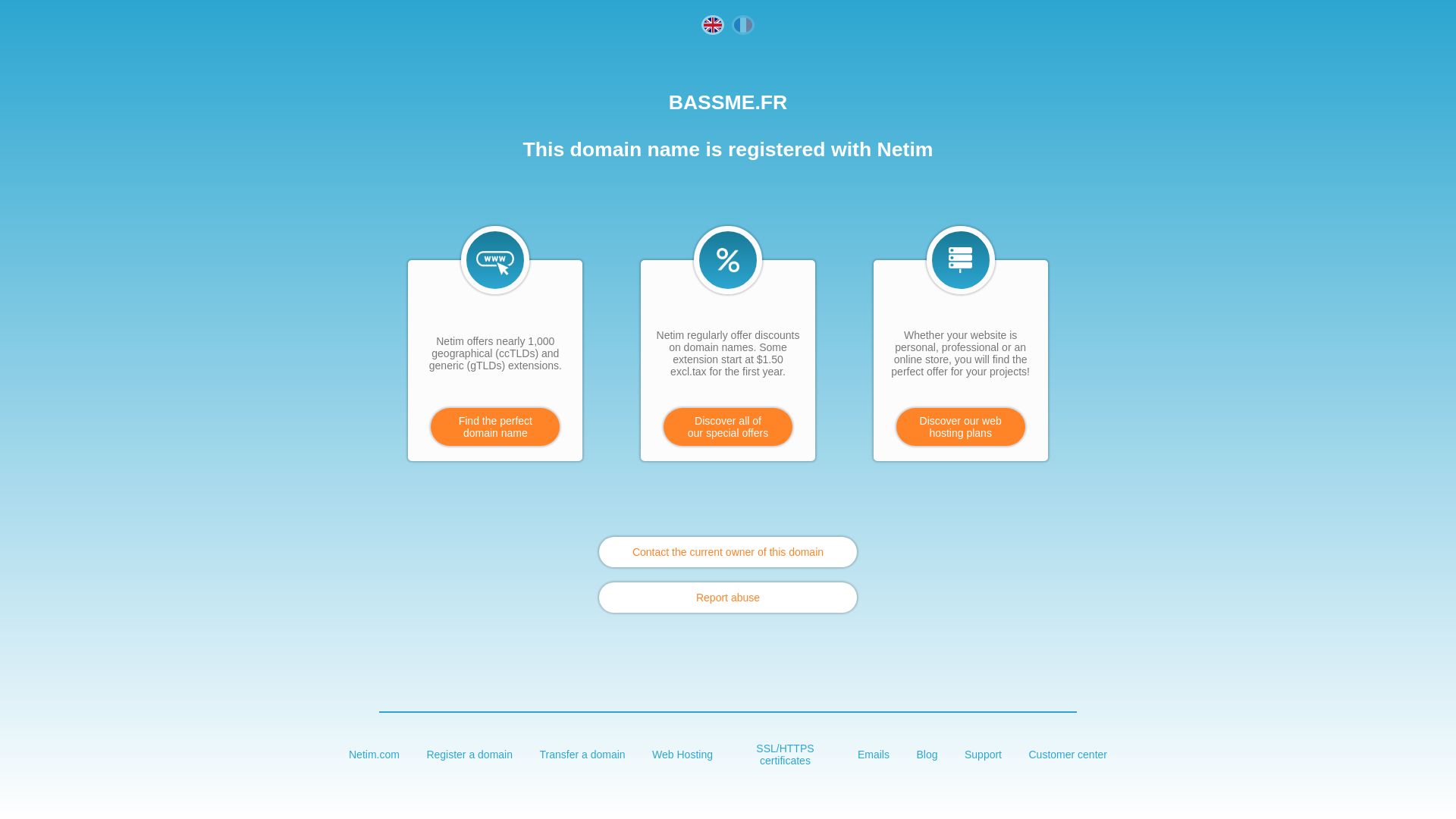 Stato del sito web bassme.fr è   ONLINE