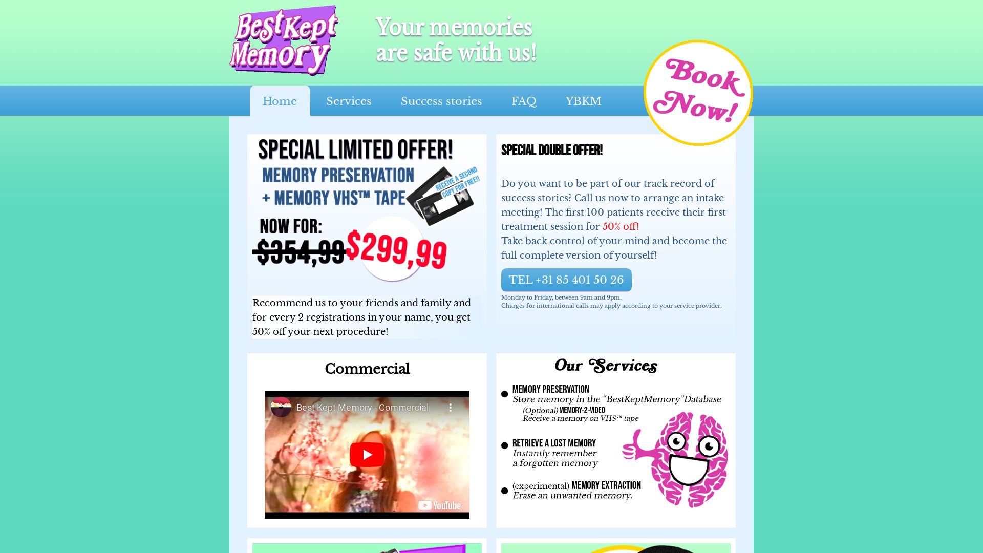 Stato del sito web bestkeptmemory.com è   ONLINE