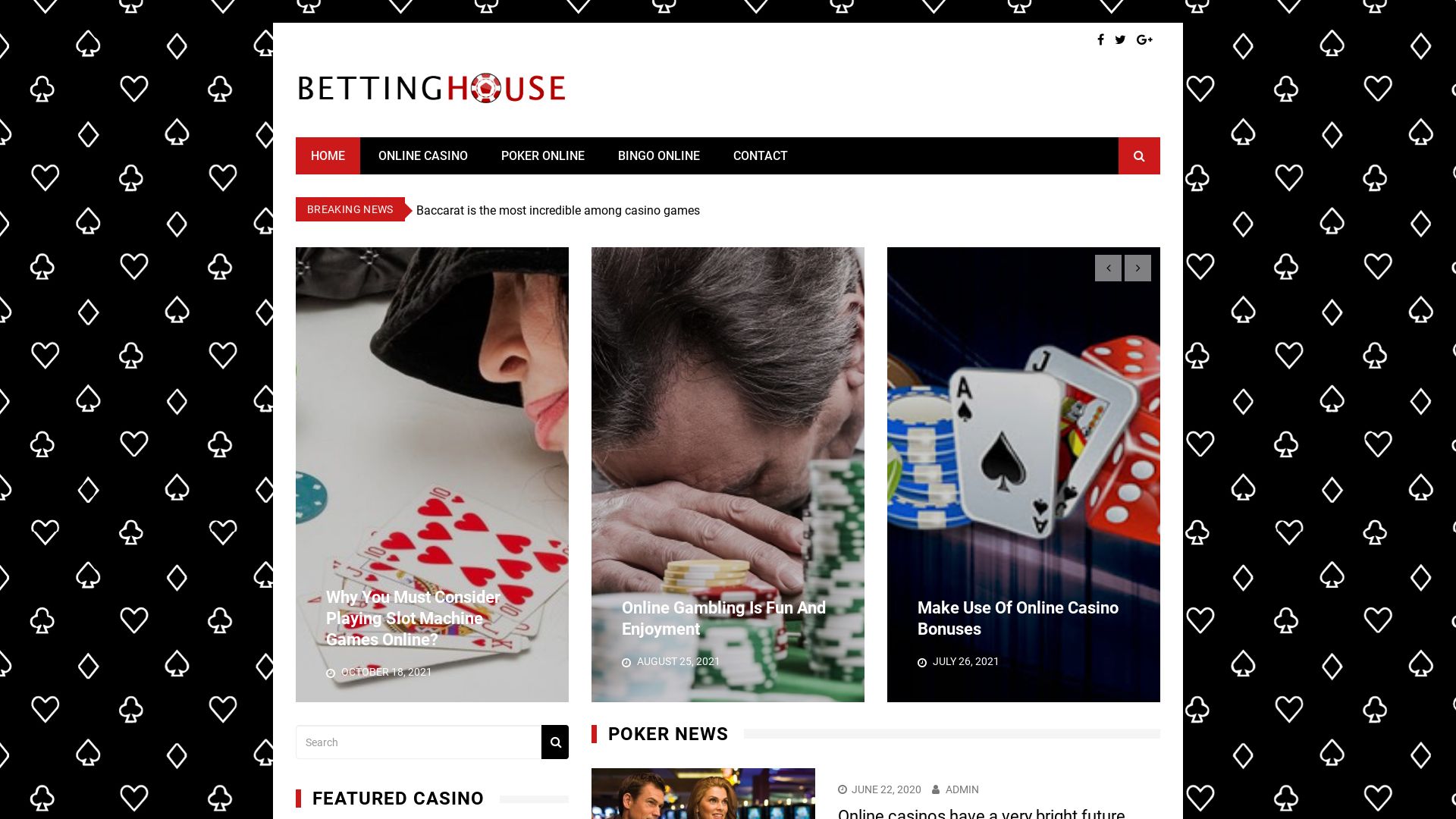Stato del sito web bettinghouse88.com è   ONLINE