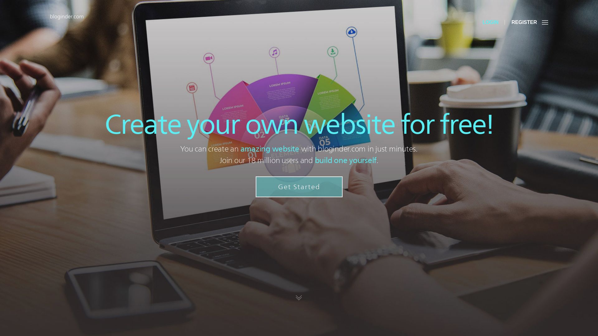 Stato del sito web bloginder.com è   ONLINE