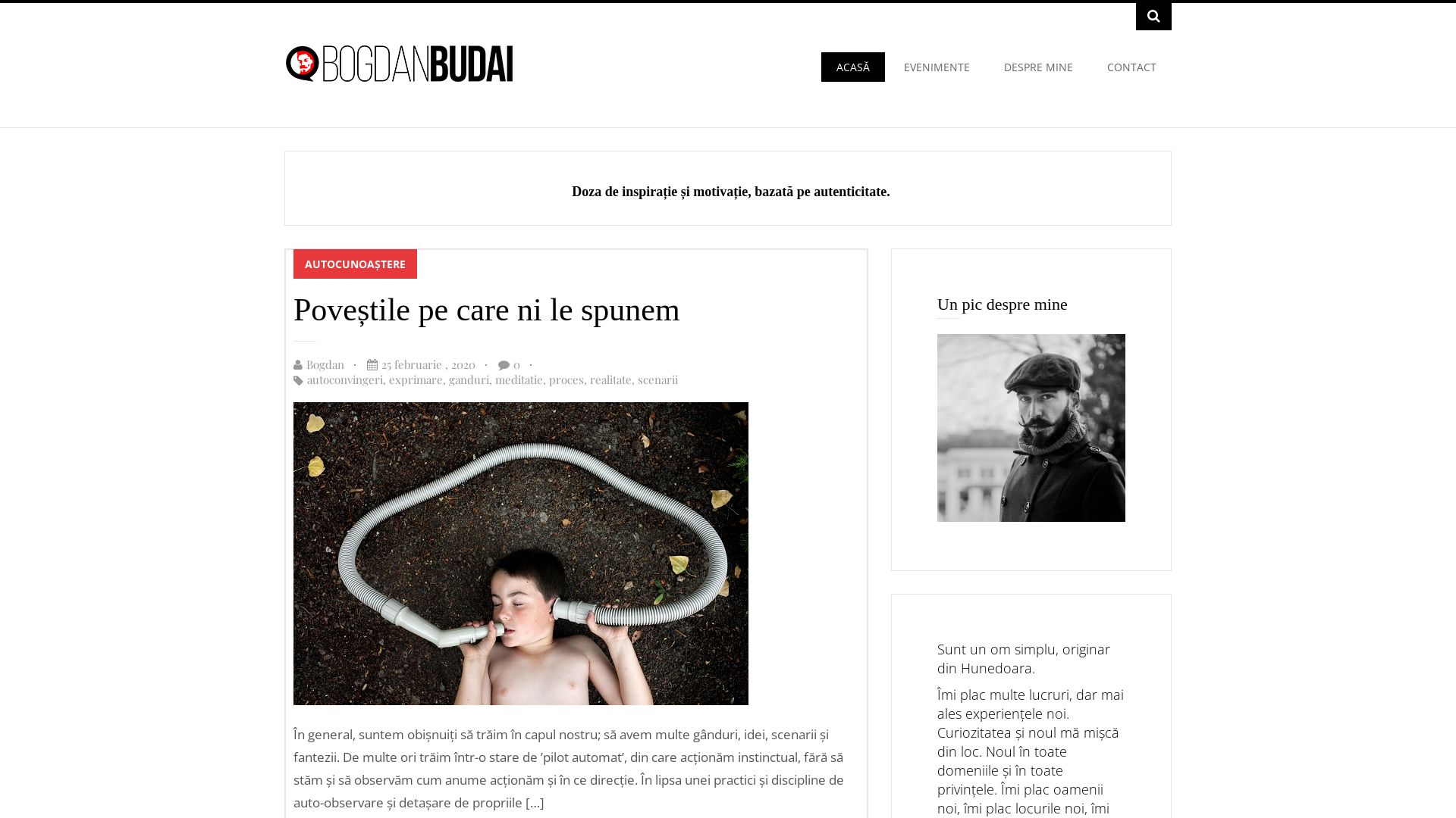 Stato del sito web bogdanbudai.ro è   ONLINE