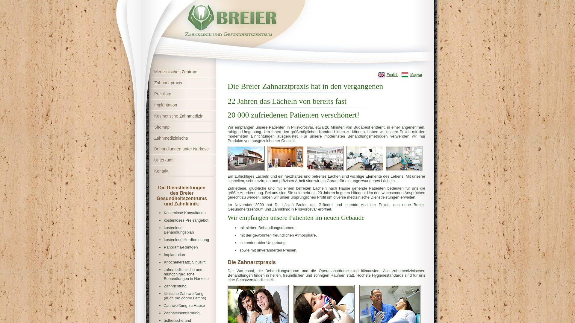 Stato del sito web breier-dental.eu è   ONLINE
