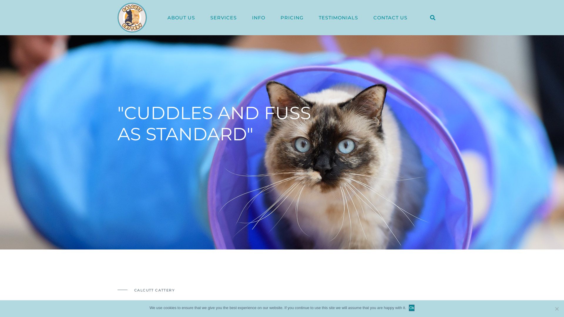 Stato del sito web calcutt-cattery.co.uk è   ONLINE