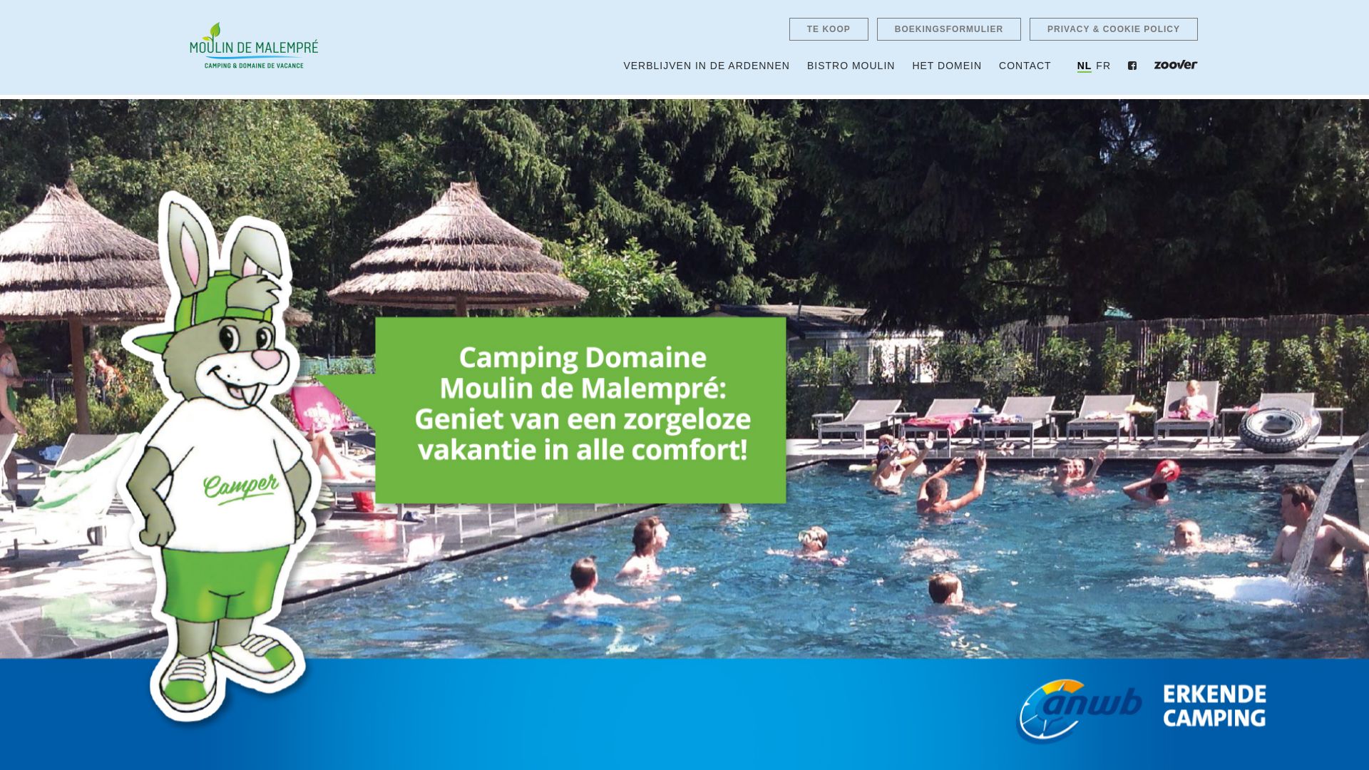 Stato del sito web camping-malempre.be è   ONLINE