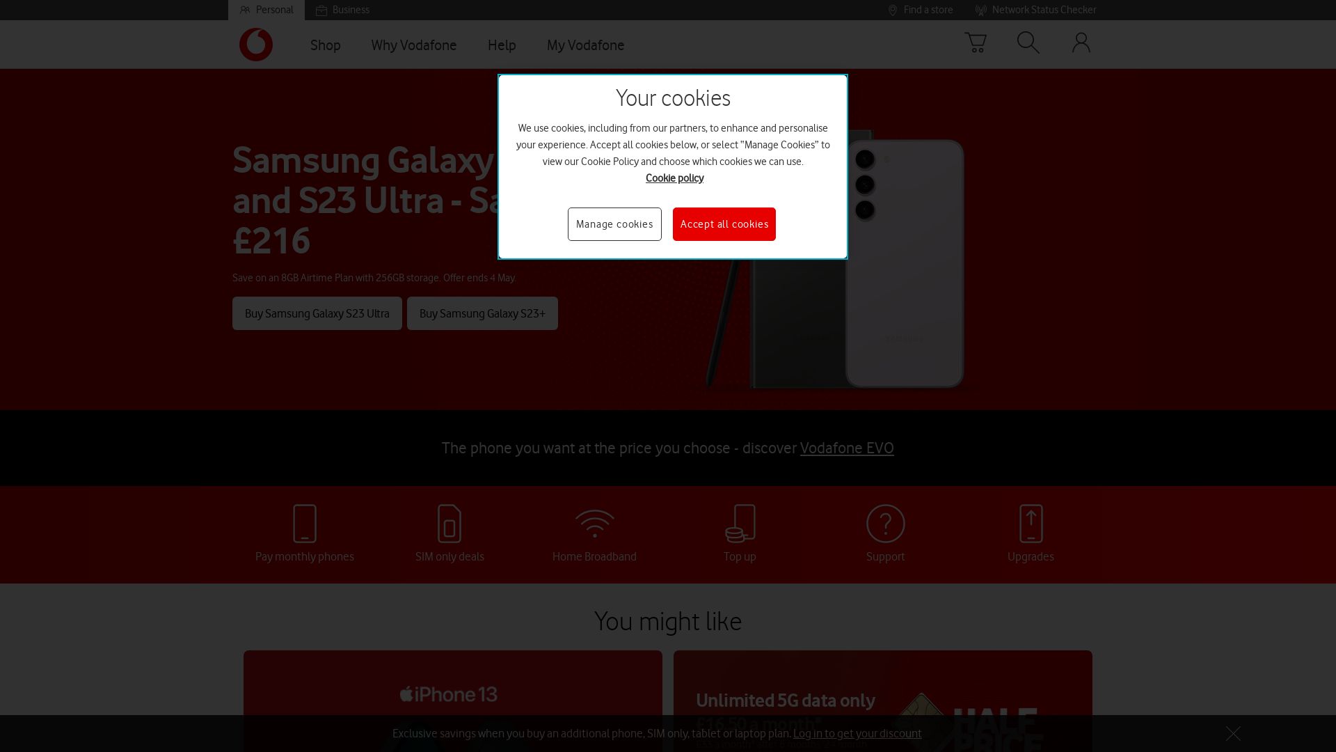 Stato del sito web cdn.vodafone.co.uk è   ONLINE