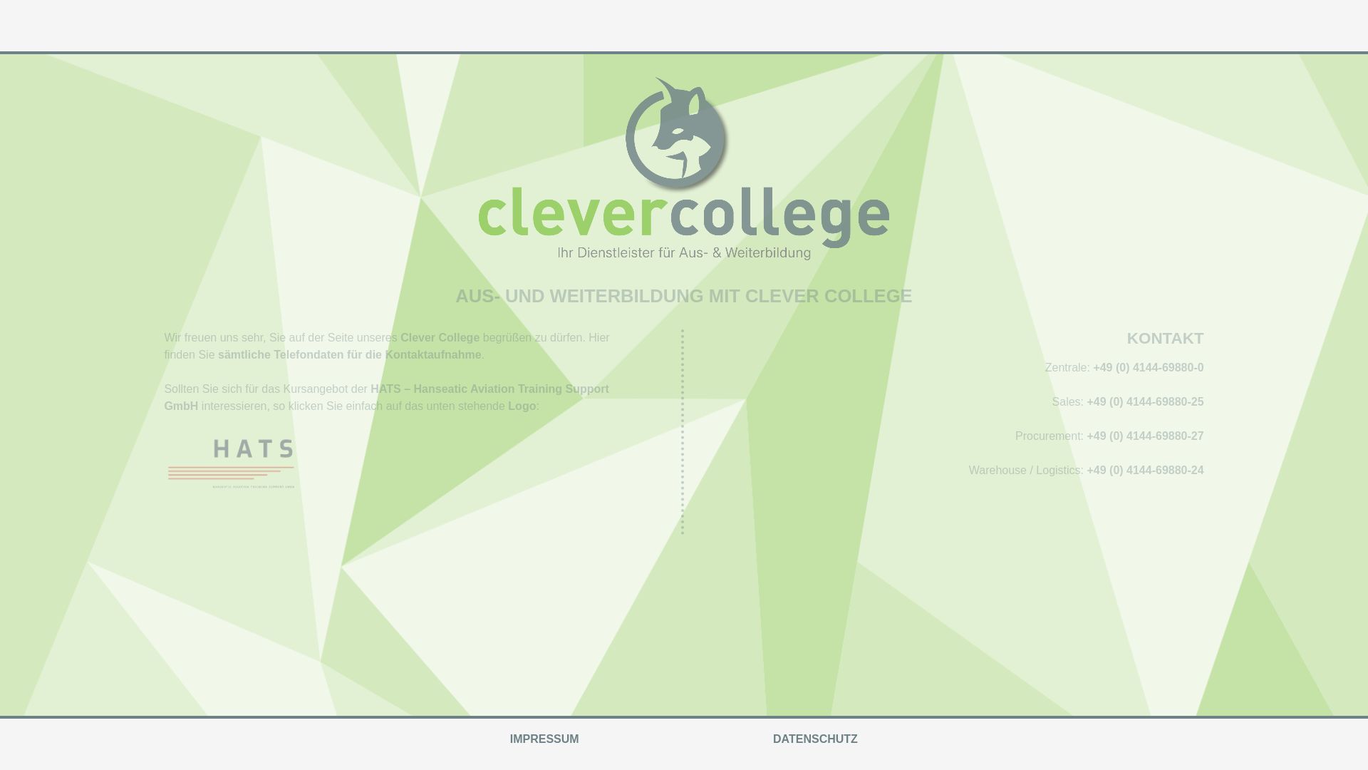 Stato del sito web clever-college.com è   ONLINE