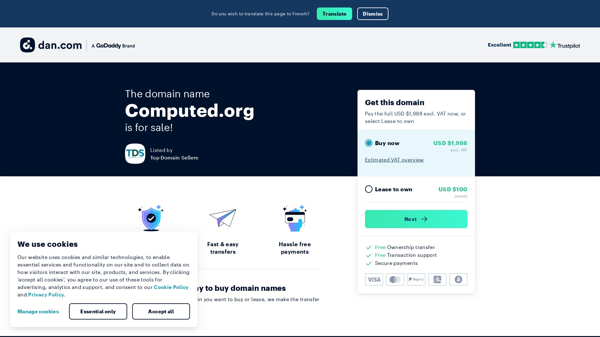 Stato del sito web computed.org è   ONLINE