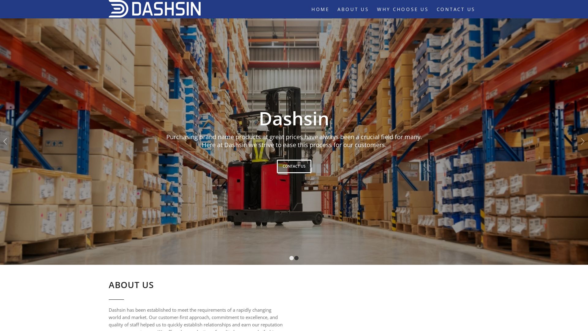 Stato del sito web dashsin.com è   ONLINE