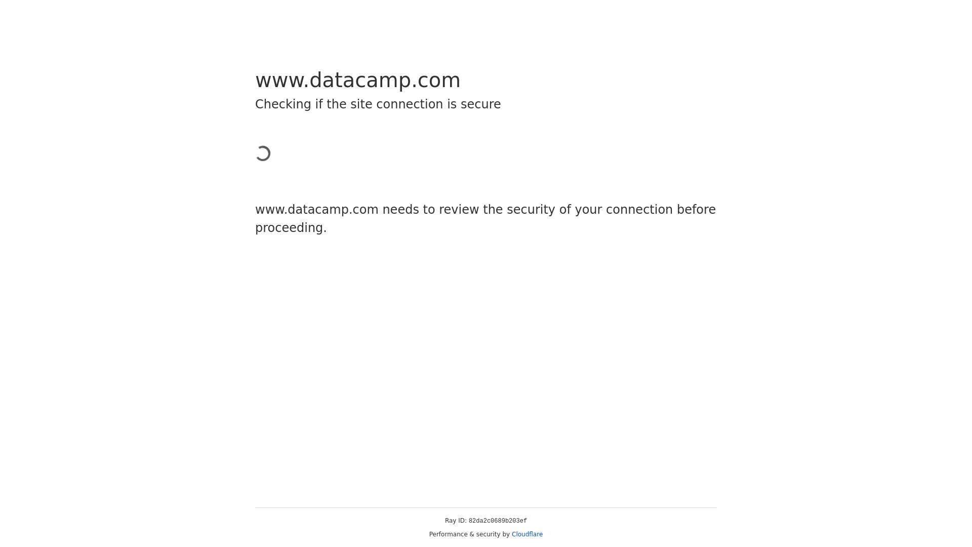 Stato del sito web datacamp.com è   ONLINE