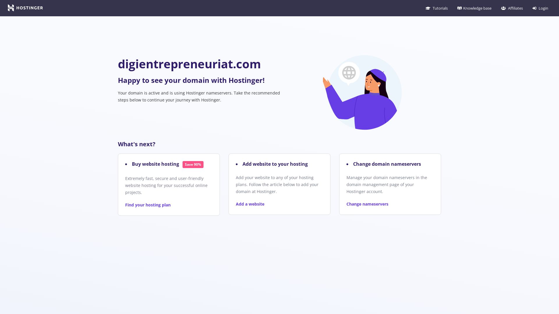 Stato del sito web digientrepreneuriat.com è   ONLINE