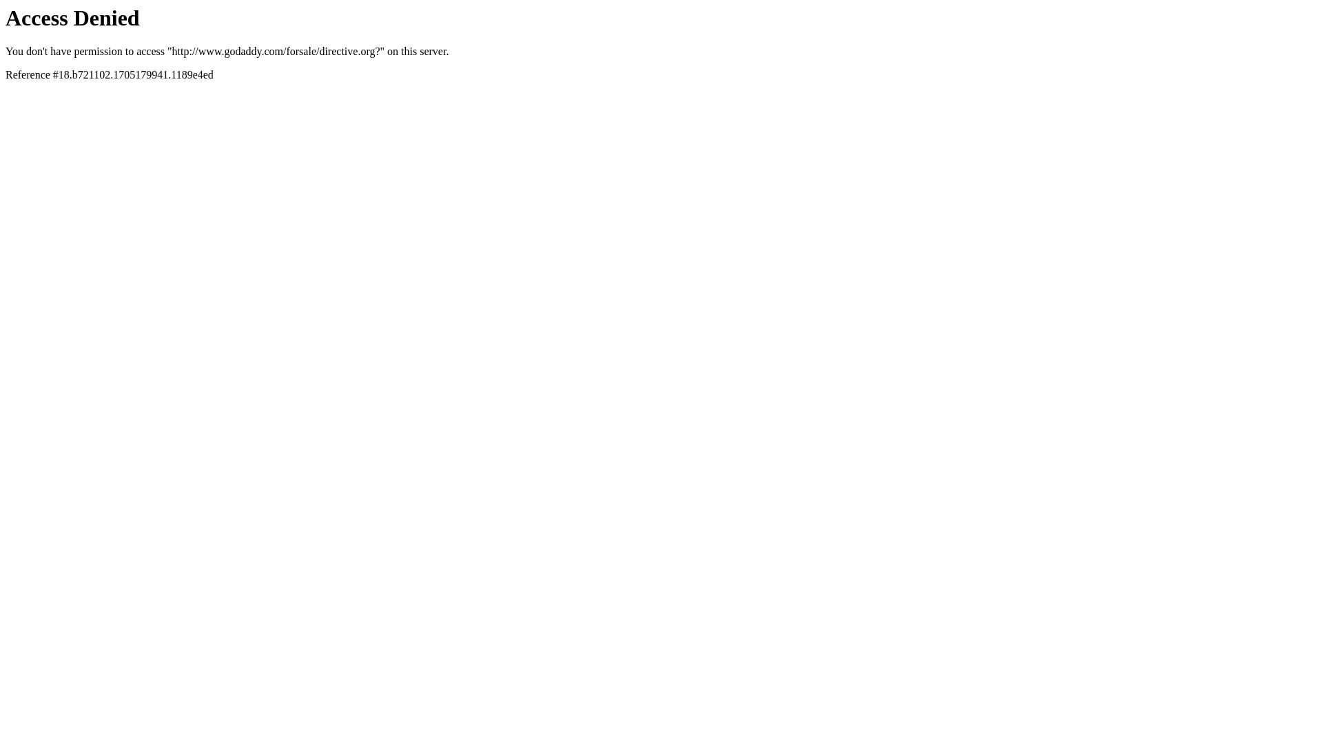 Stato del sito web directive.org è   ONLINE