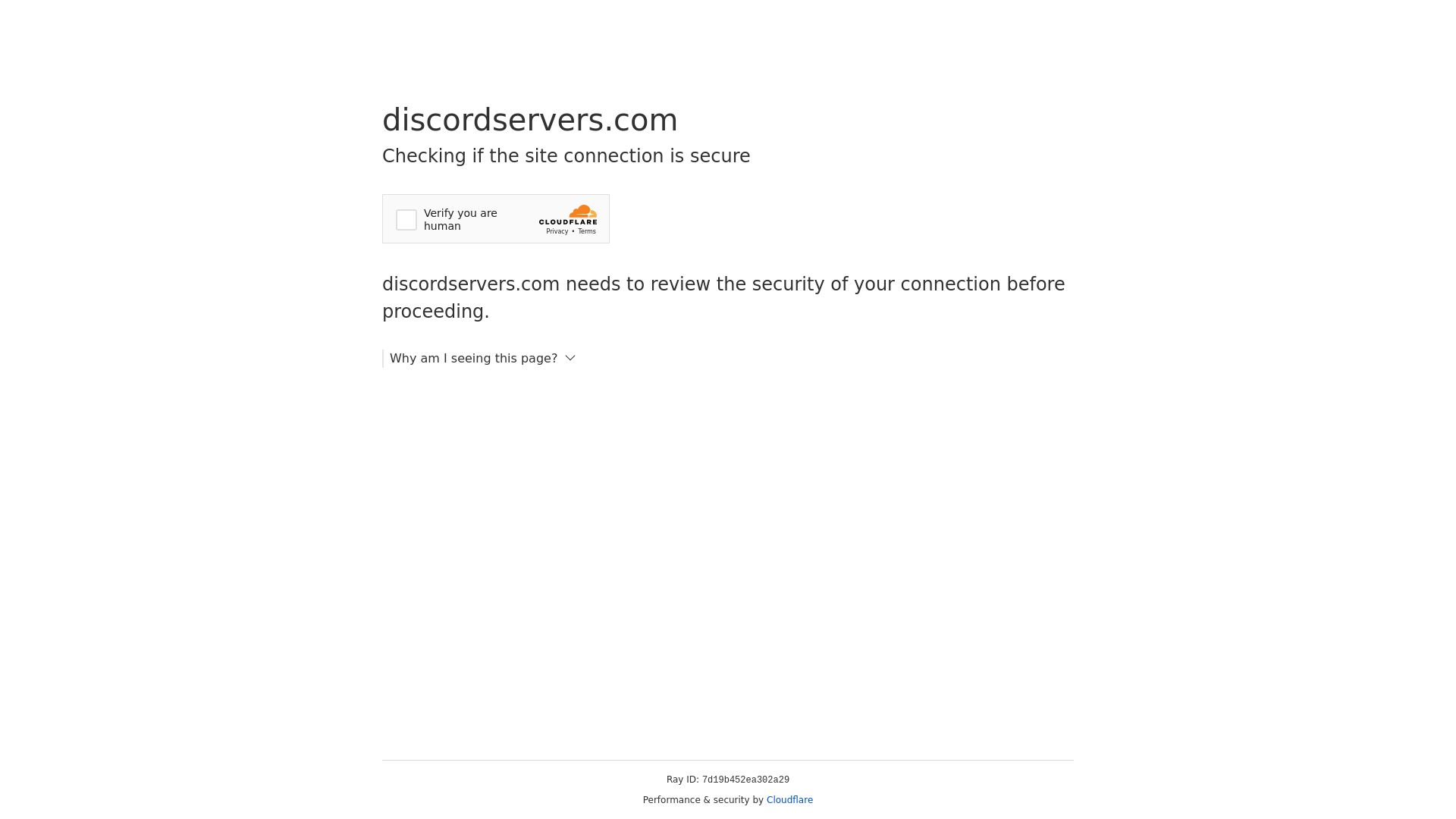 Stato del sito web discordservers.com è   ONLINE