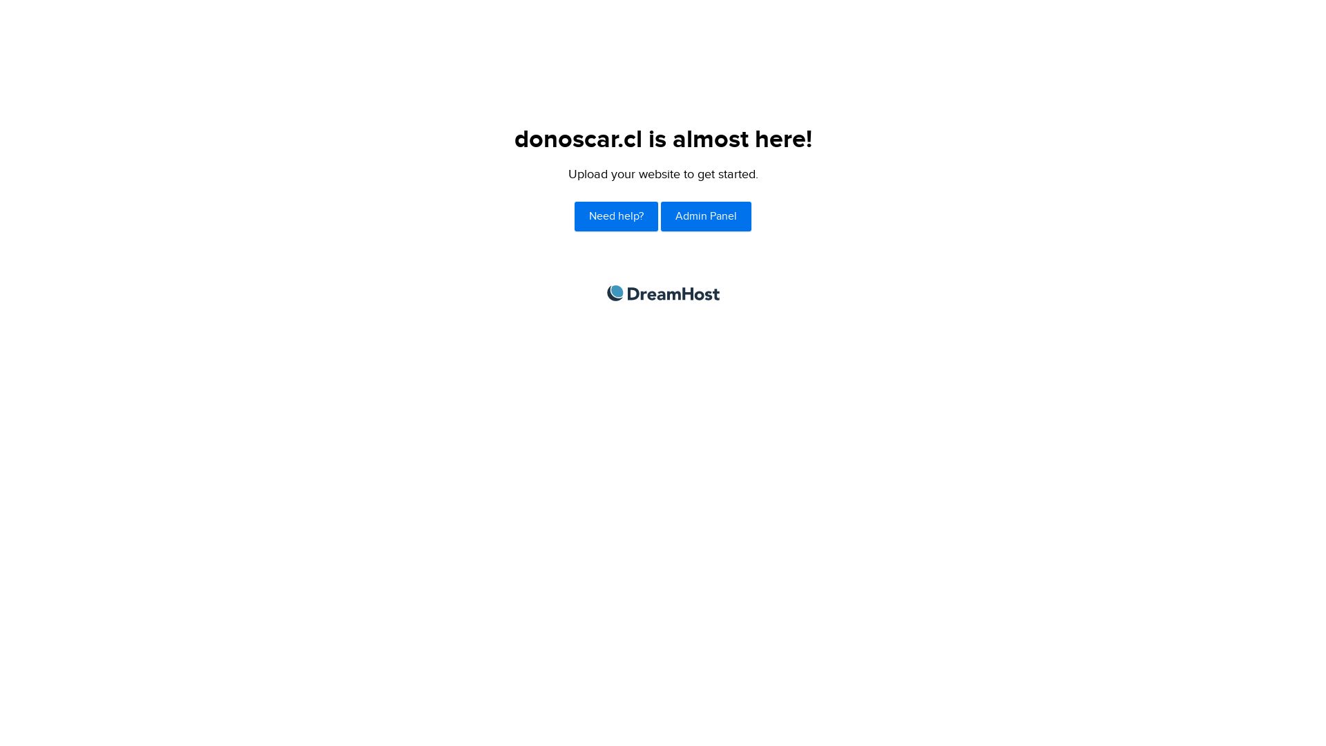 Stato del sito web donoscar.cl è   ONLINE