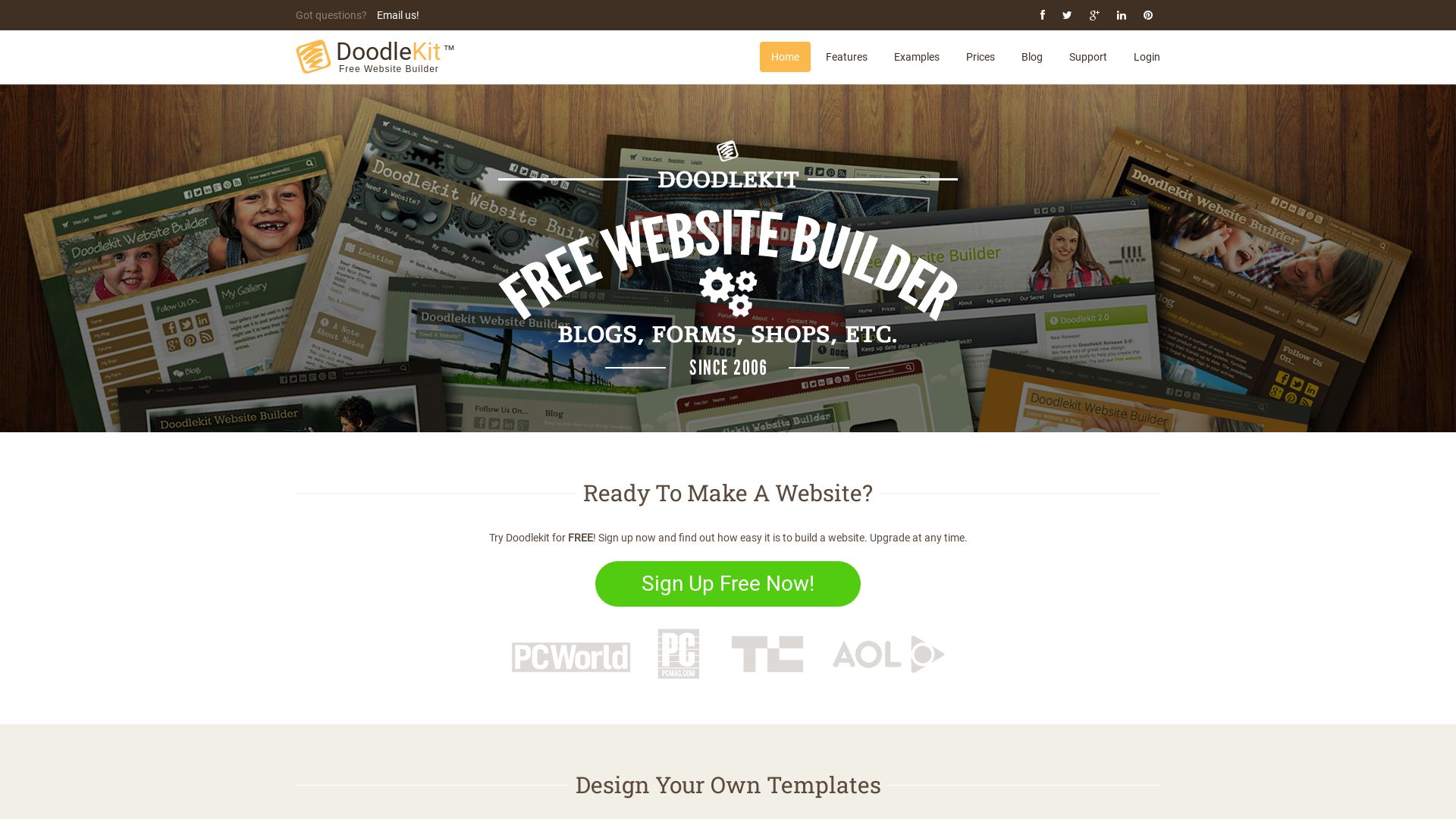 Stato del sito web doodlekit.com è   ONLINE