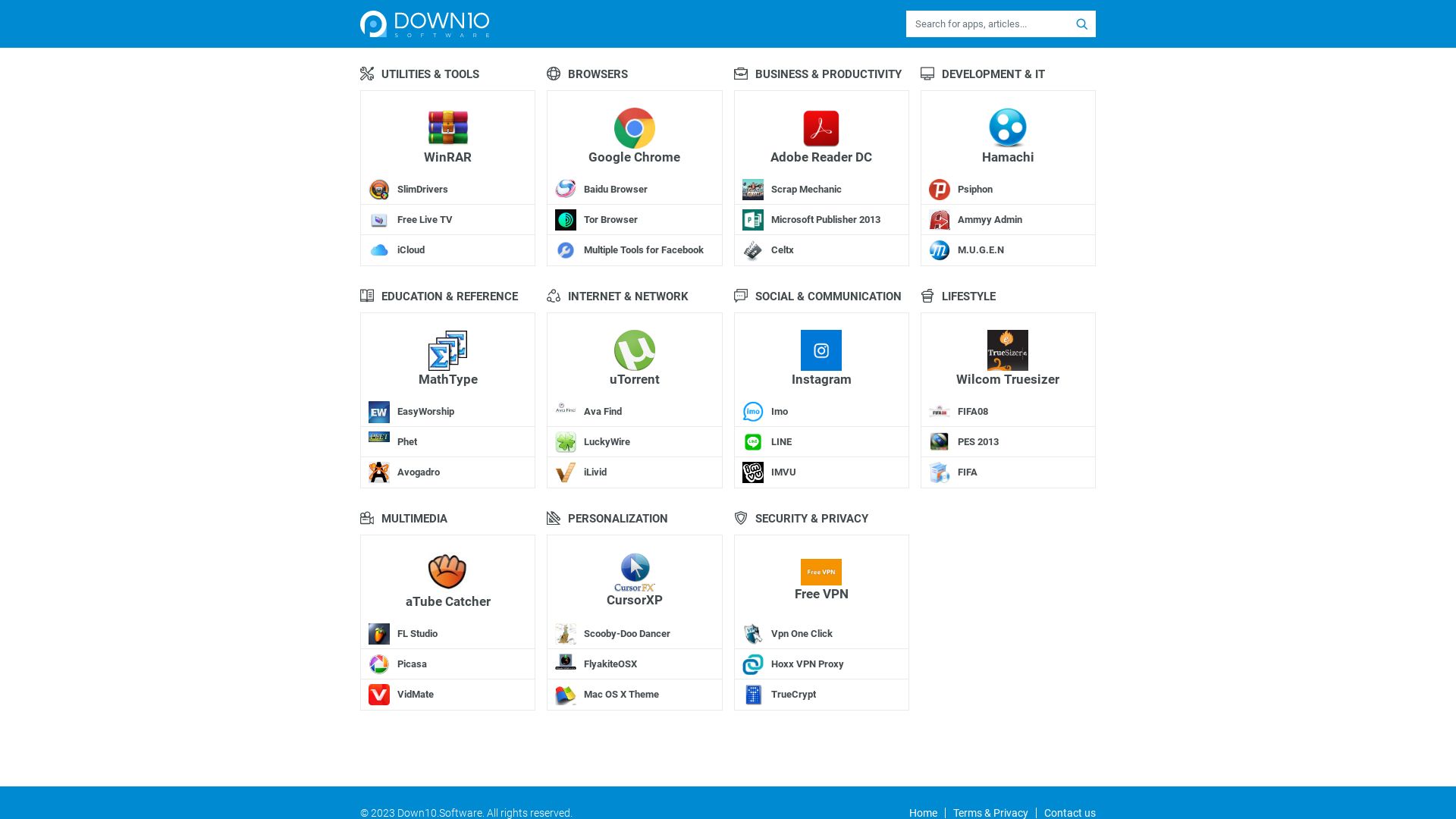 Stato del sito web down10.software è   ONLINE