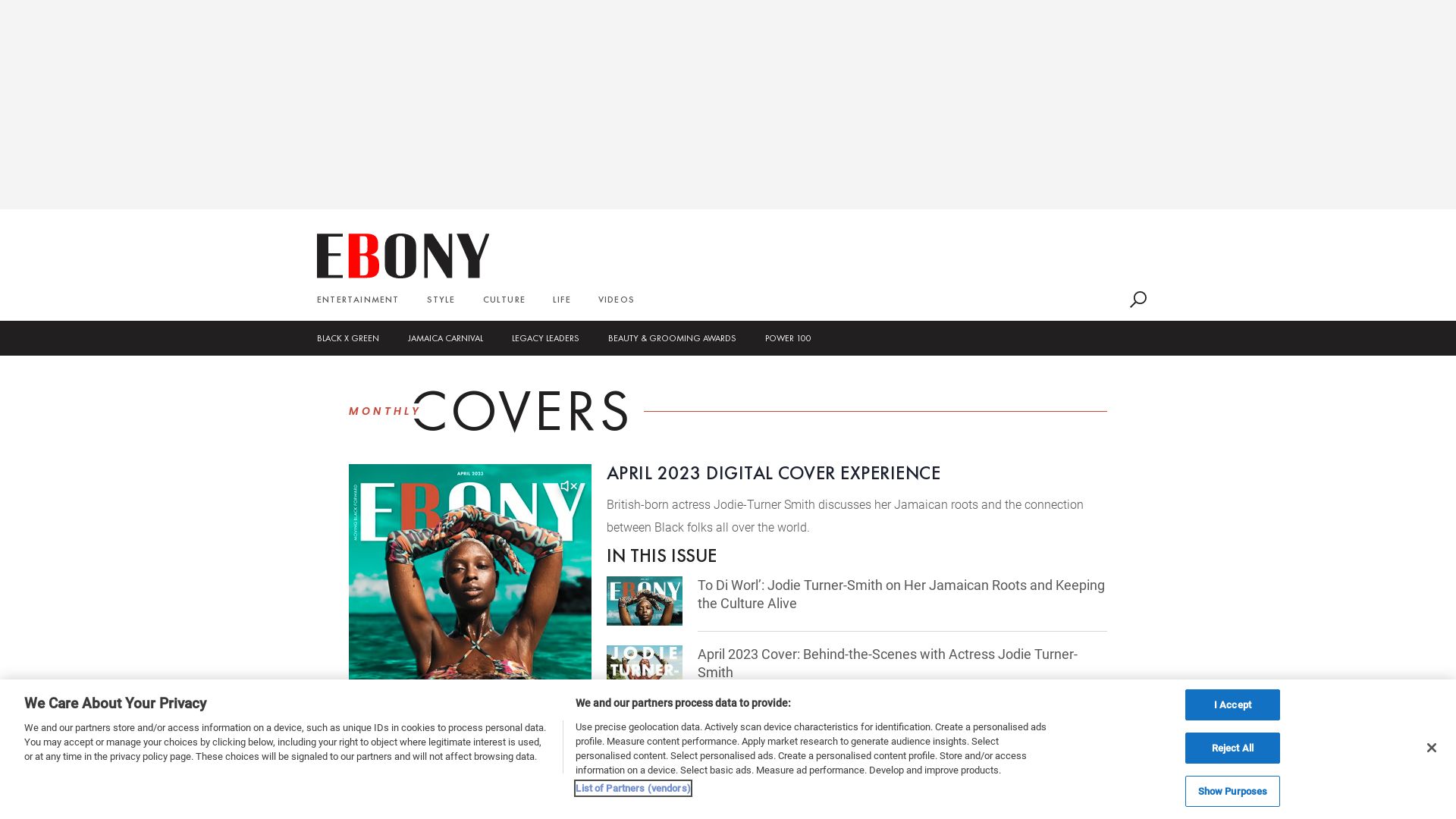 Stato del sito web ebony.com è   ONLINE