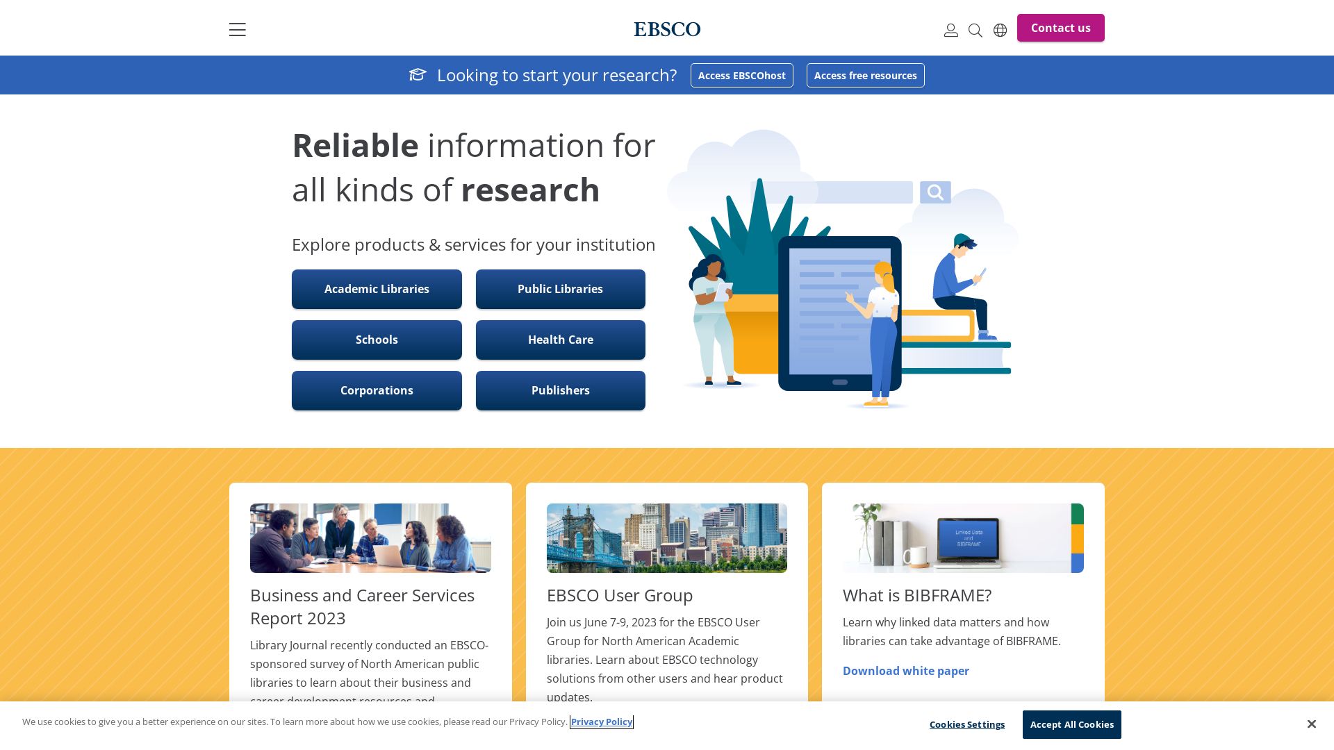 Stato del sito web ebsco.com è   ONLINE