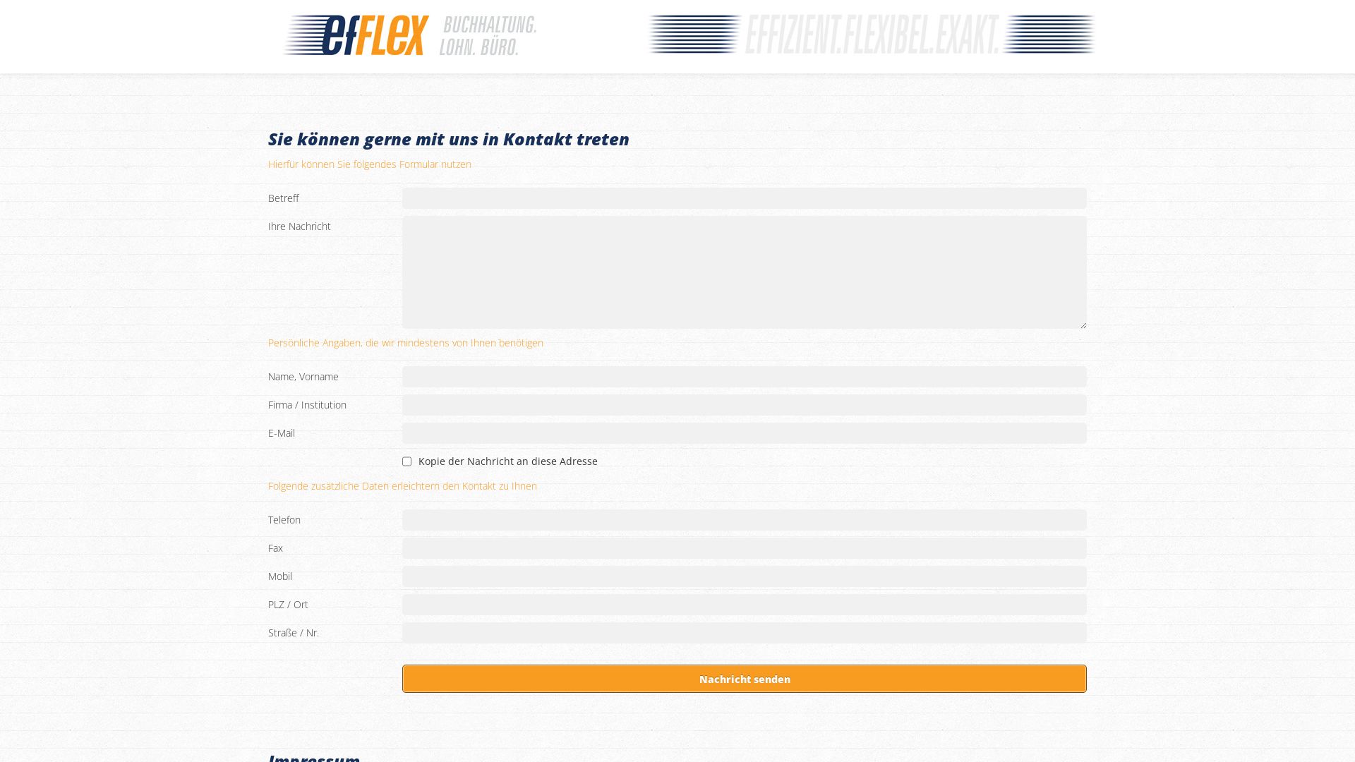 Stato del sito web efflex.de è   ONLINE