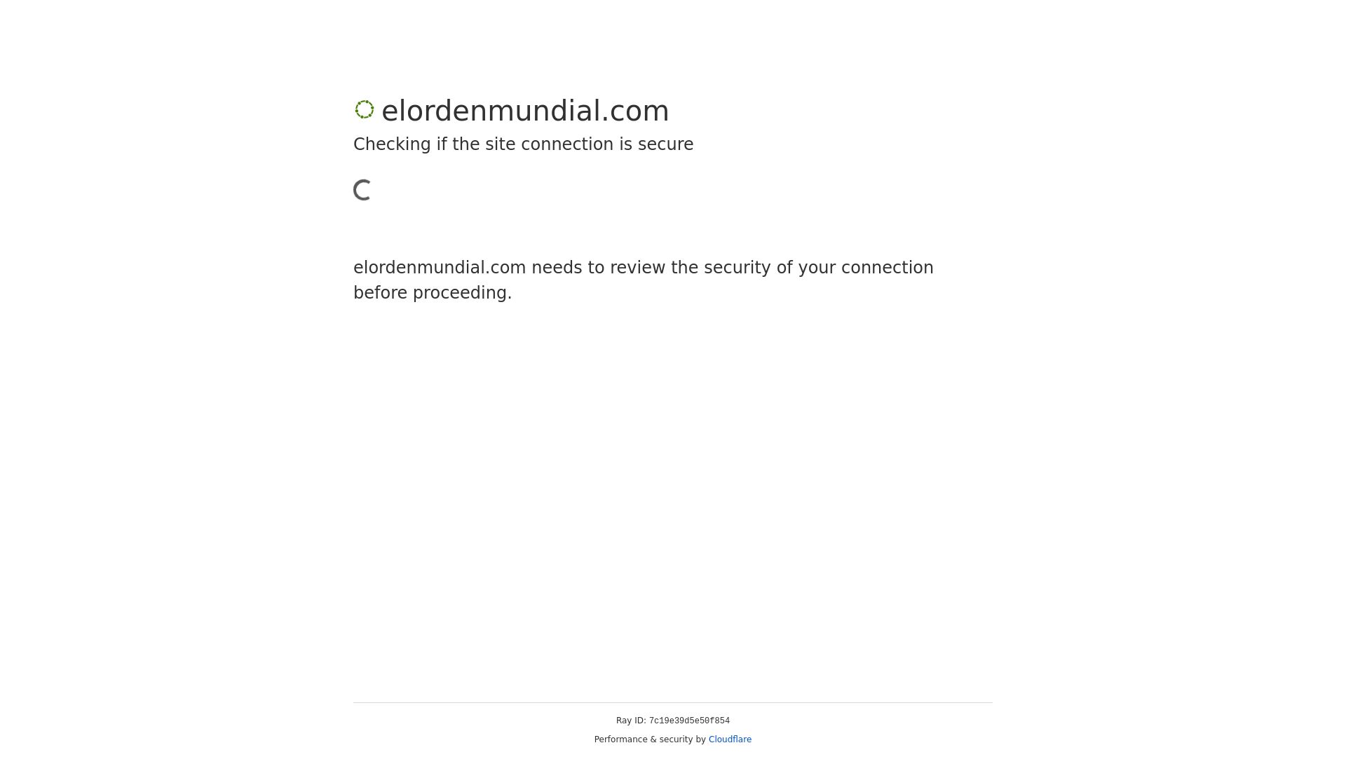 Stato del sito web elordenmundial.com è   ONLINE