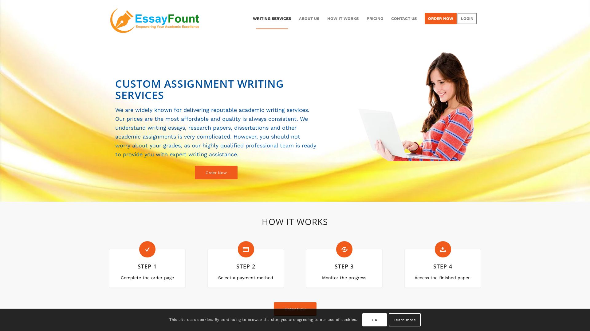 Stato del sito web essayfount.com è   ONLINE