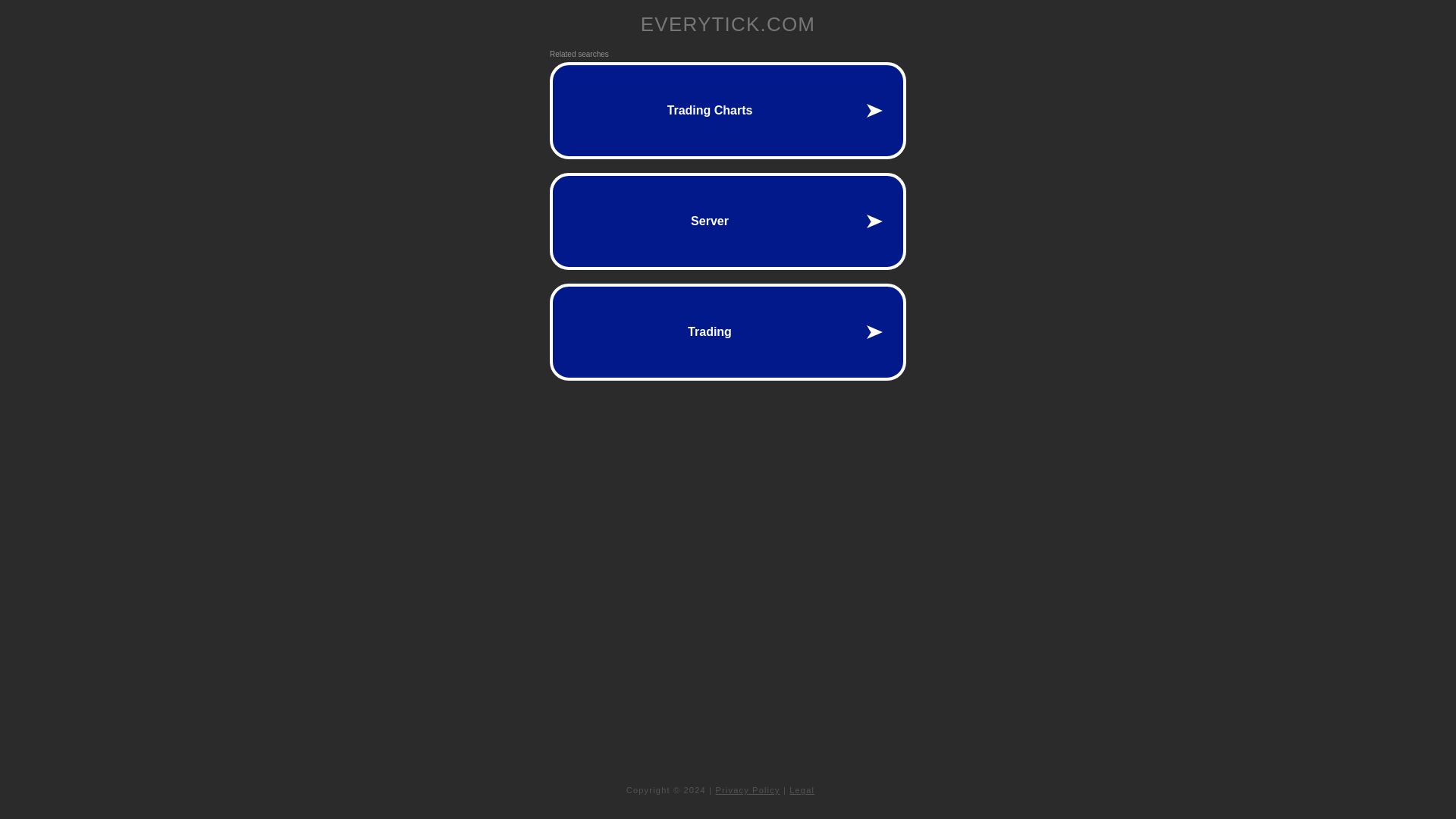 Stato del sito web everytick.com è   ONLINE