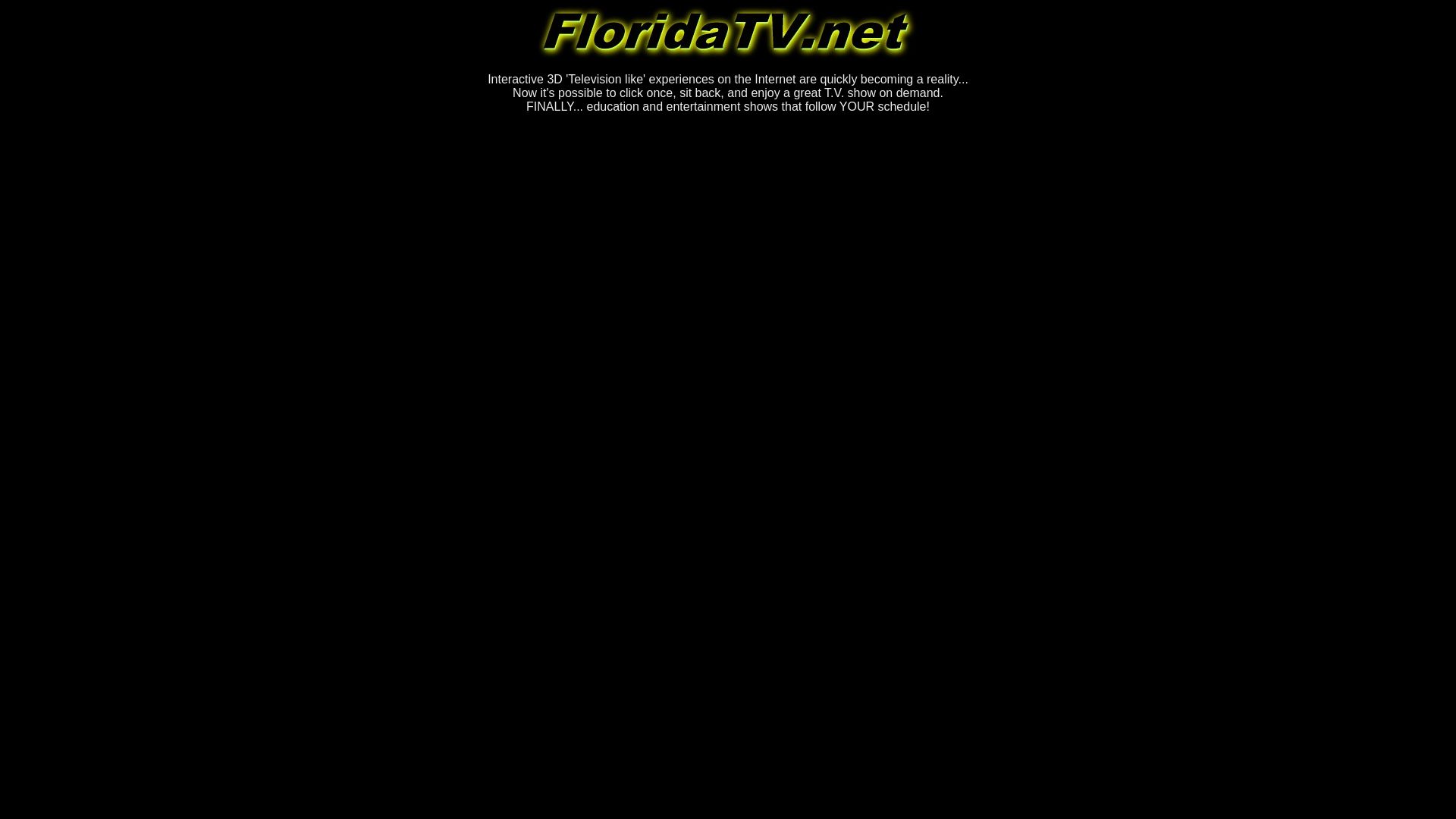 Stato del sito web floridatv.net è   ONLINE