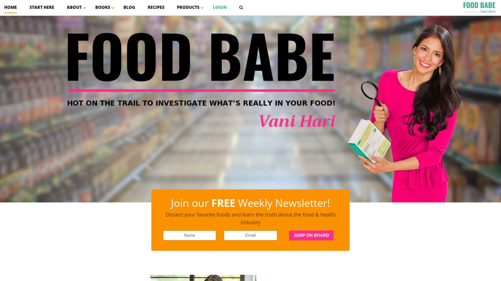 Stato del sito web foodbabe.com è   ONLINE