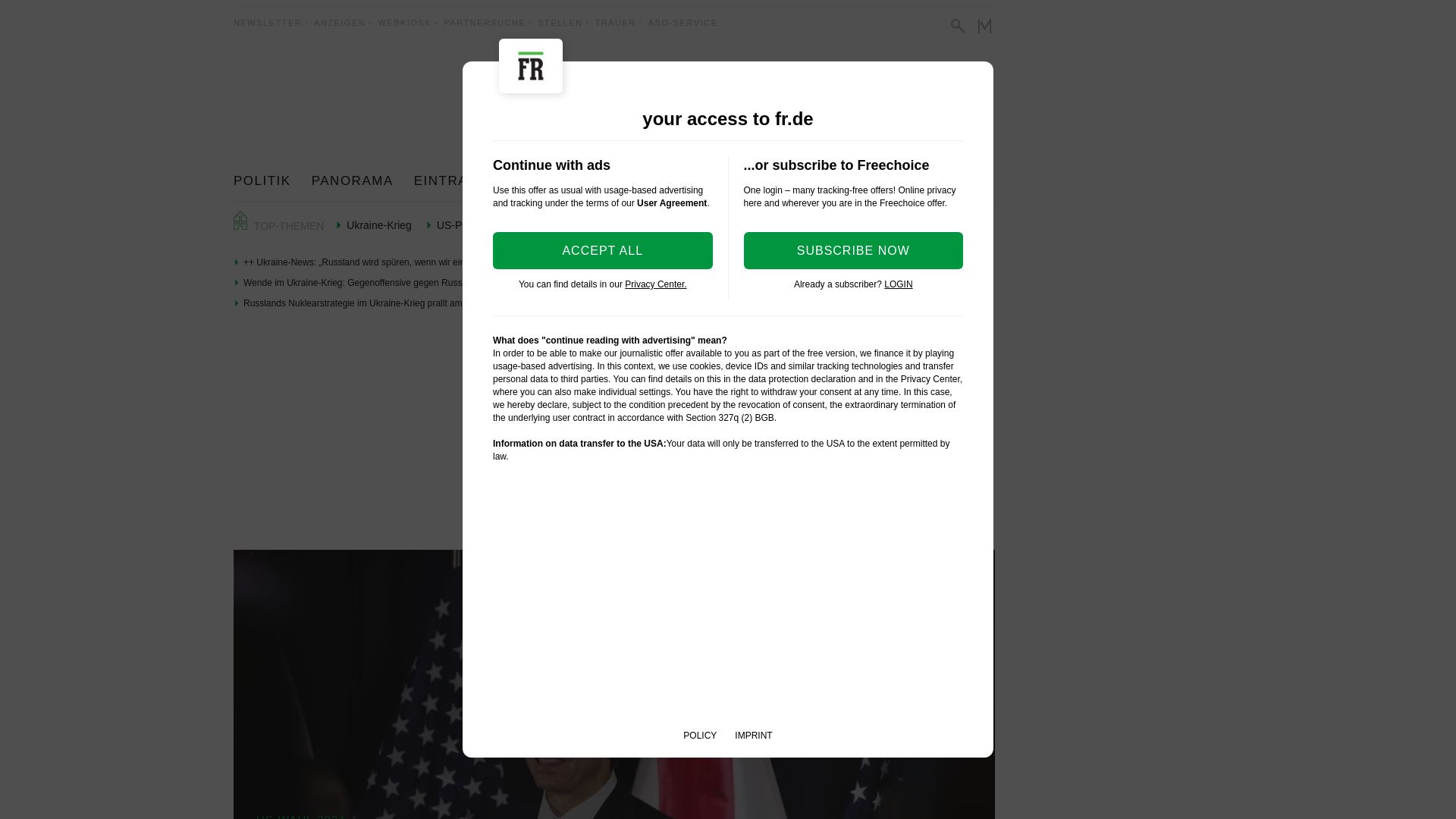 Stato del sito web fr-online.de è   ONLINE