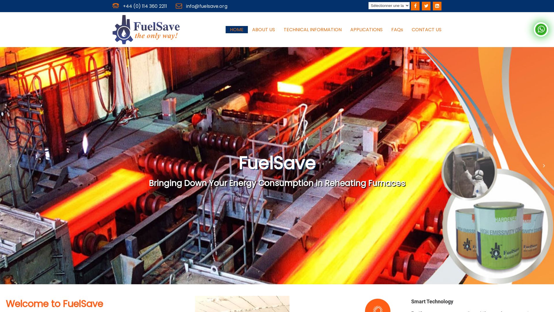 Stato del sito web fuelsave.org è   ONLINE
