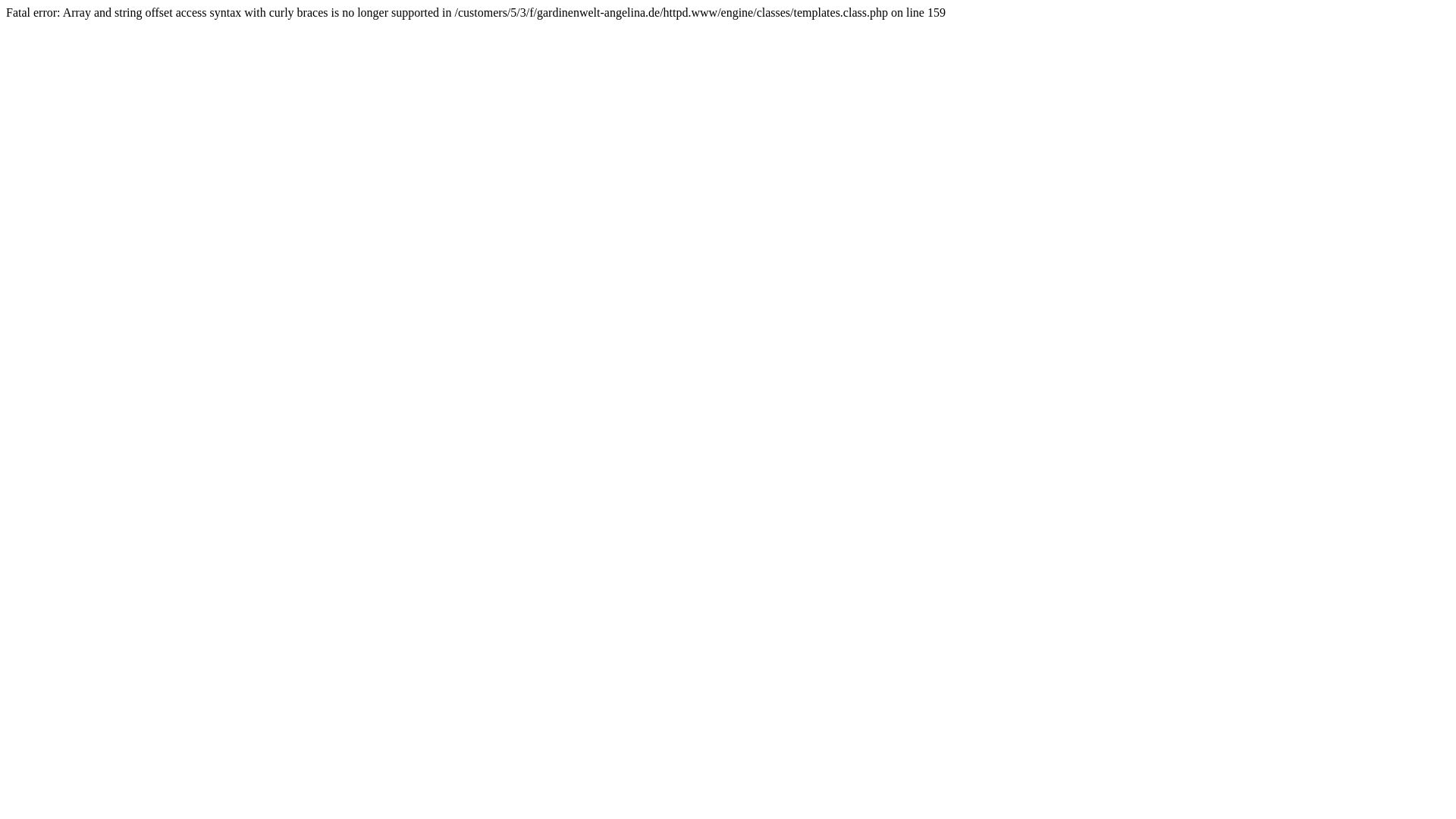 Stato del sito web gardinenwelt-angelina.de è   ONLINE