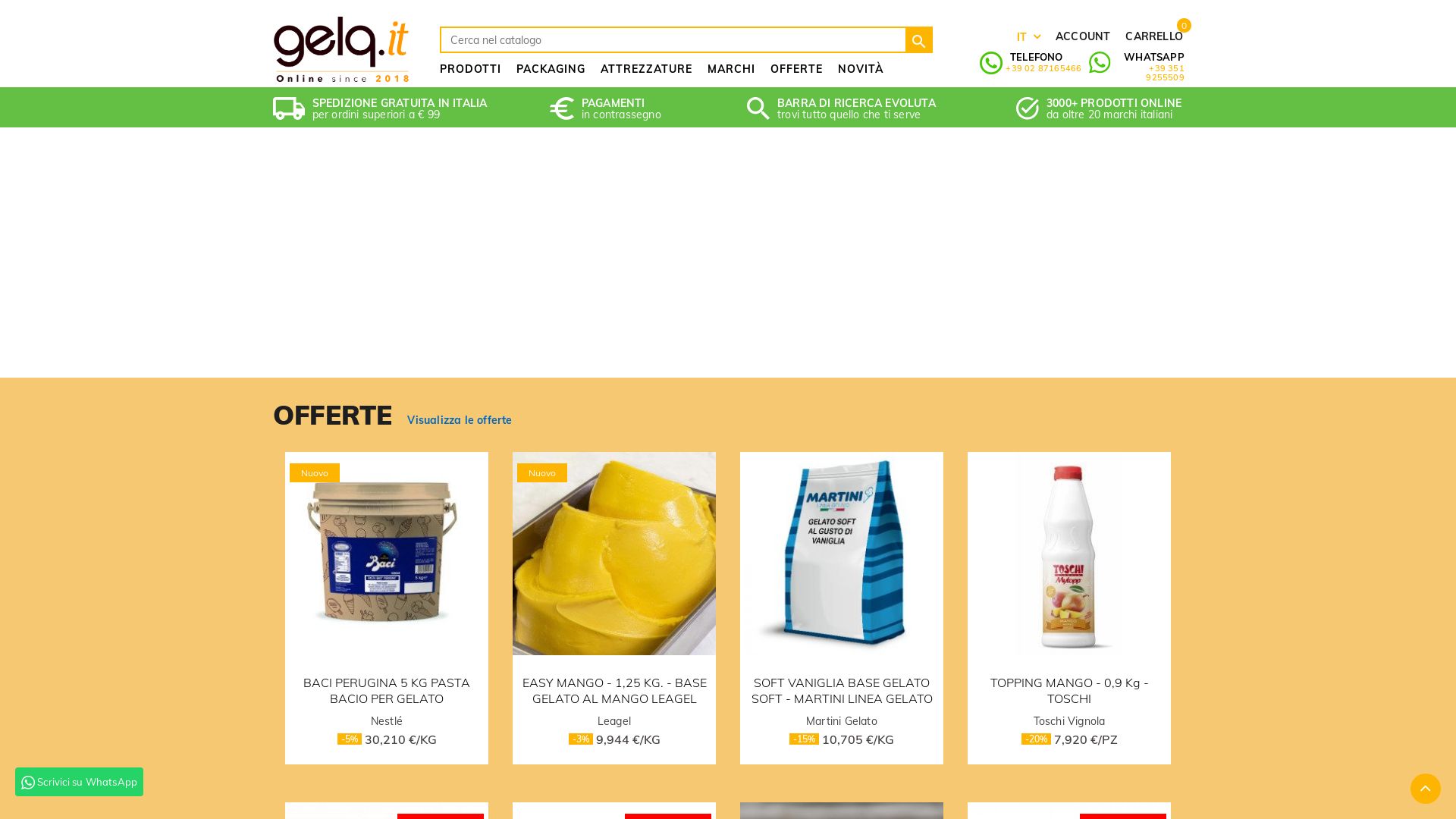 Stato del sito web gelq.it è   ONLINE