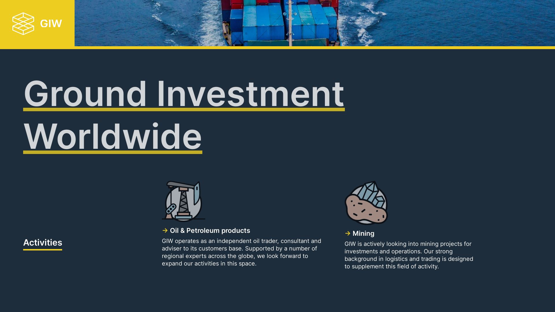 Stato del sito web giw.com è   ONLINE