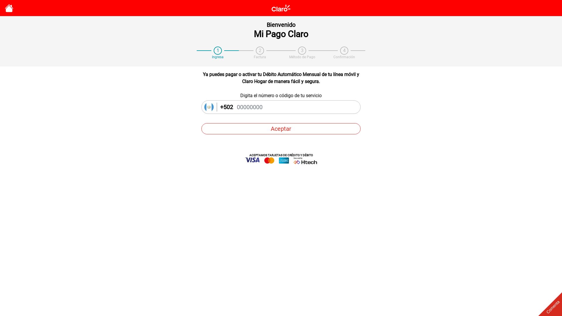 Stato del sito web gt.mipagoclaro.com è   ONLINE