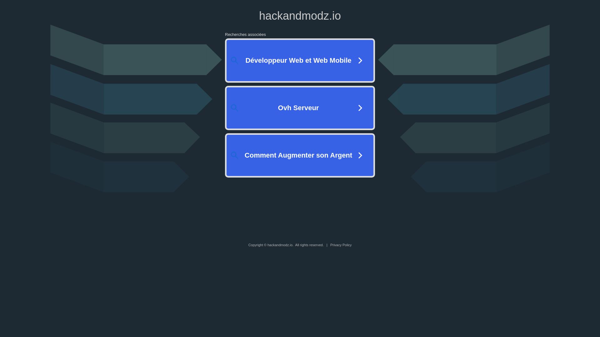 Stato del sito web hackandmodz.io è   ONLINE